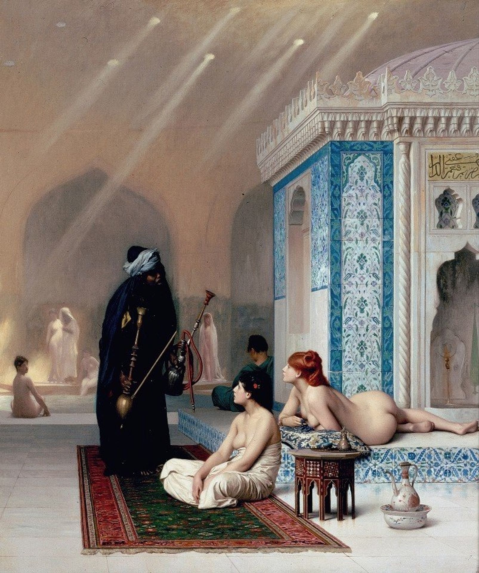 Pool in a Harem by Jean-Léon Gérôme