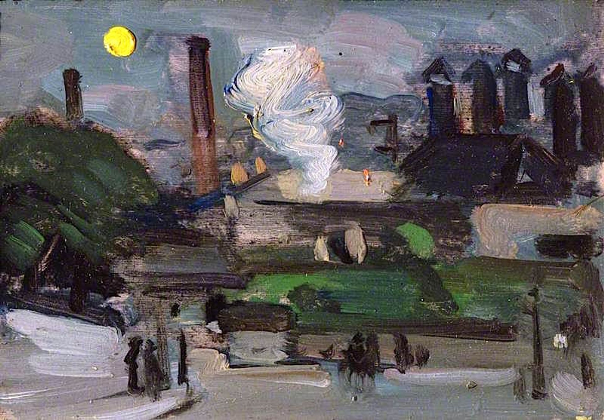 Jeffrey's Brewery, Edinburgh by Samuel Peploe