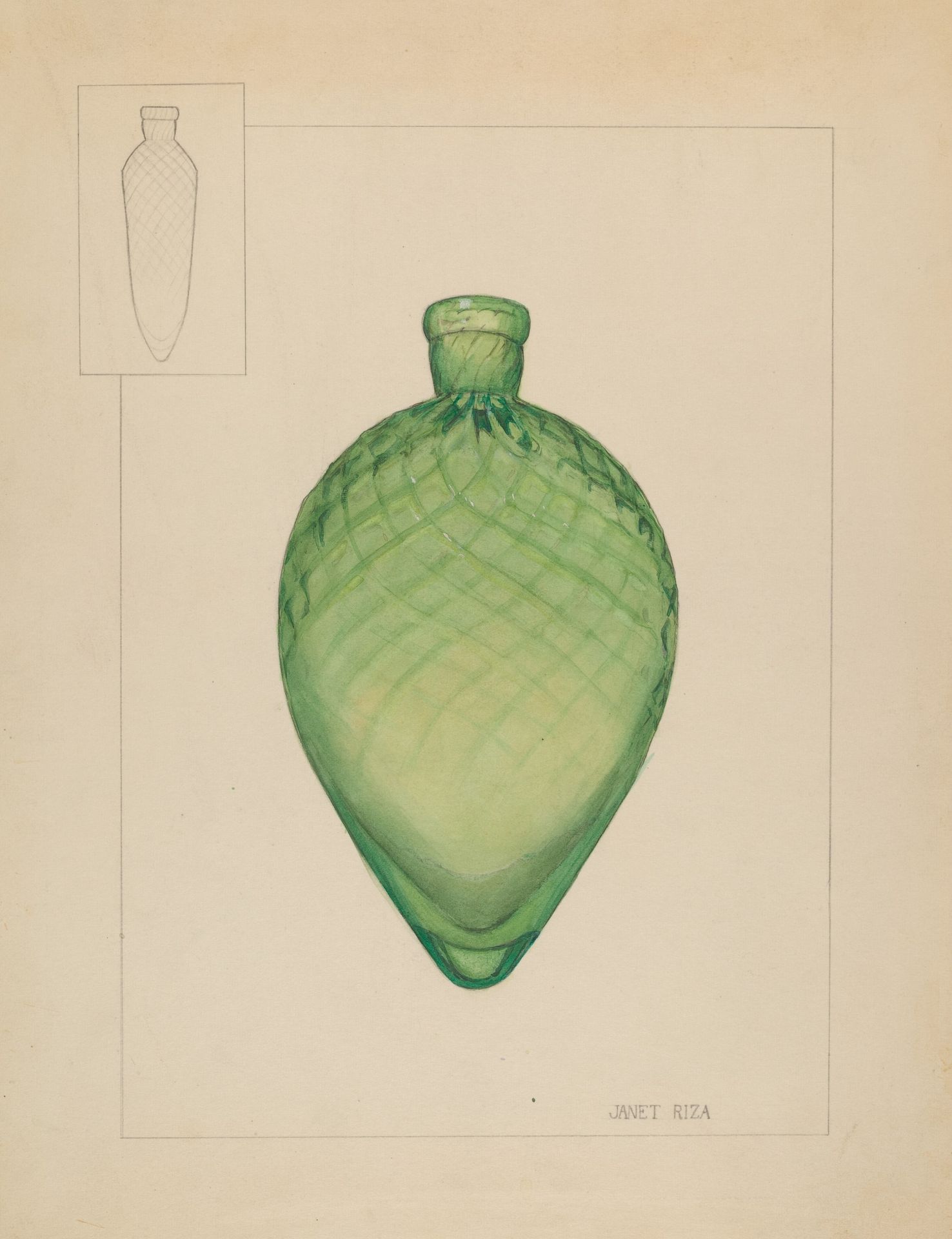 Flask by Janet Riza