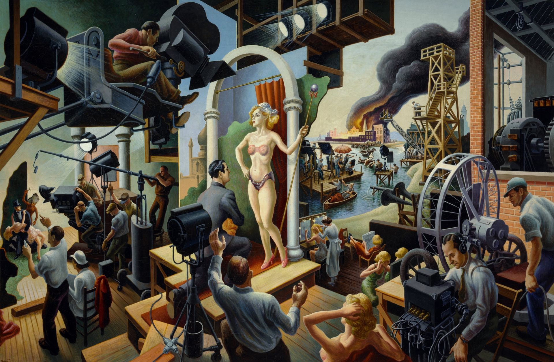 Hollywood by Thomas Hart Benton