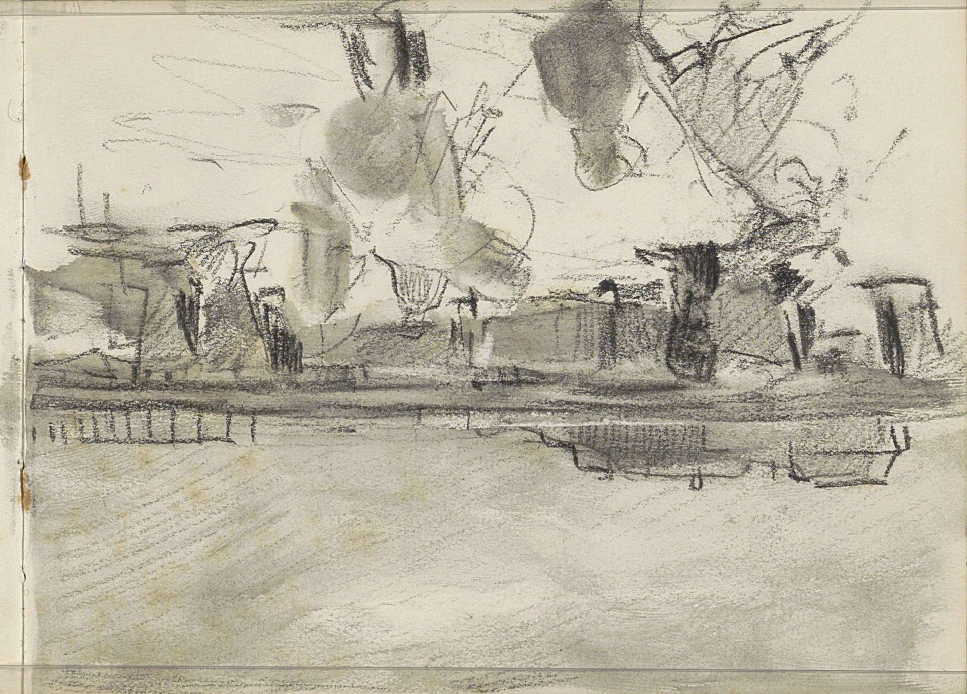Figuren op het strand by Johan Antonie de Jonge