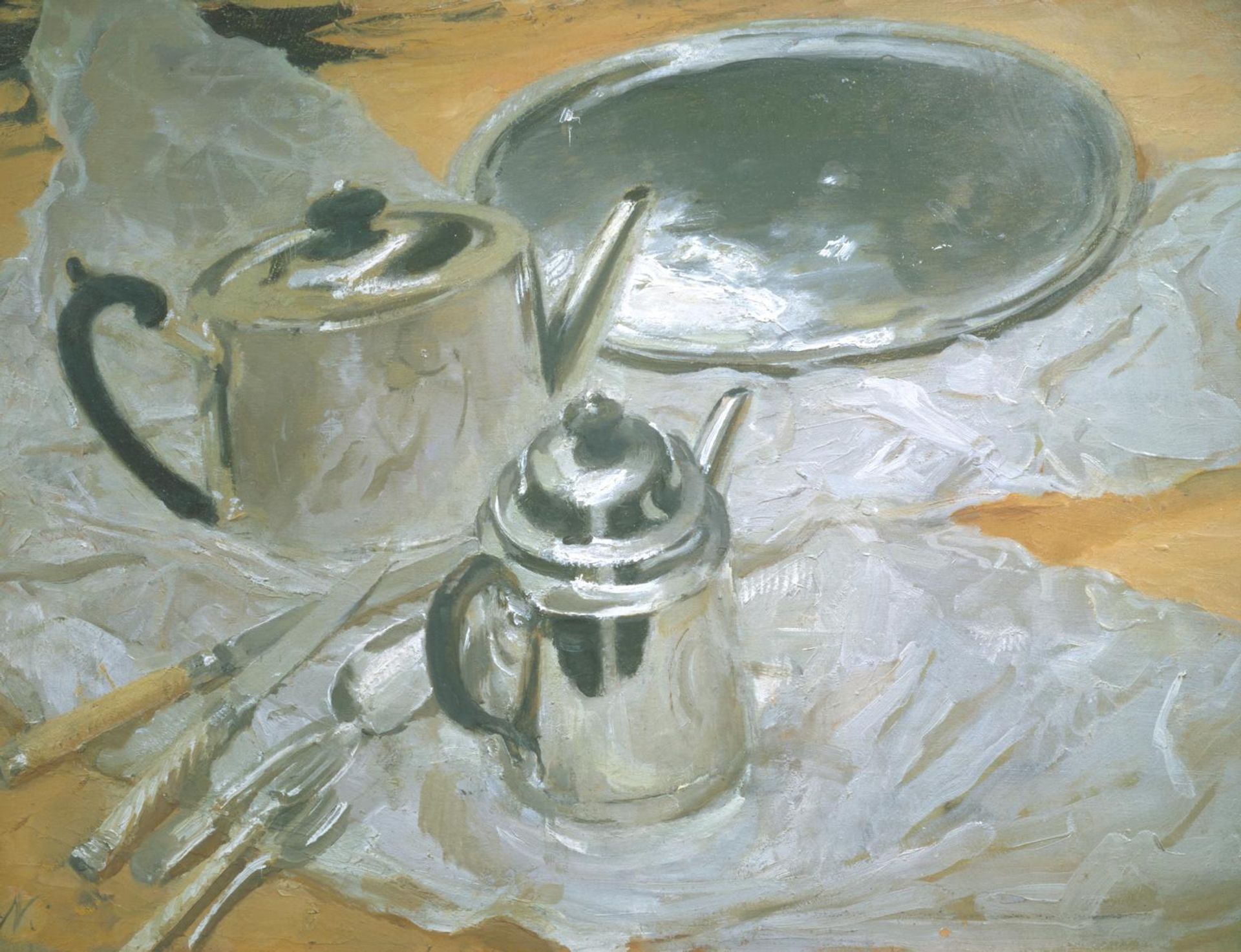 Silver by  Sir William Nicholson