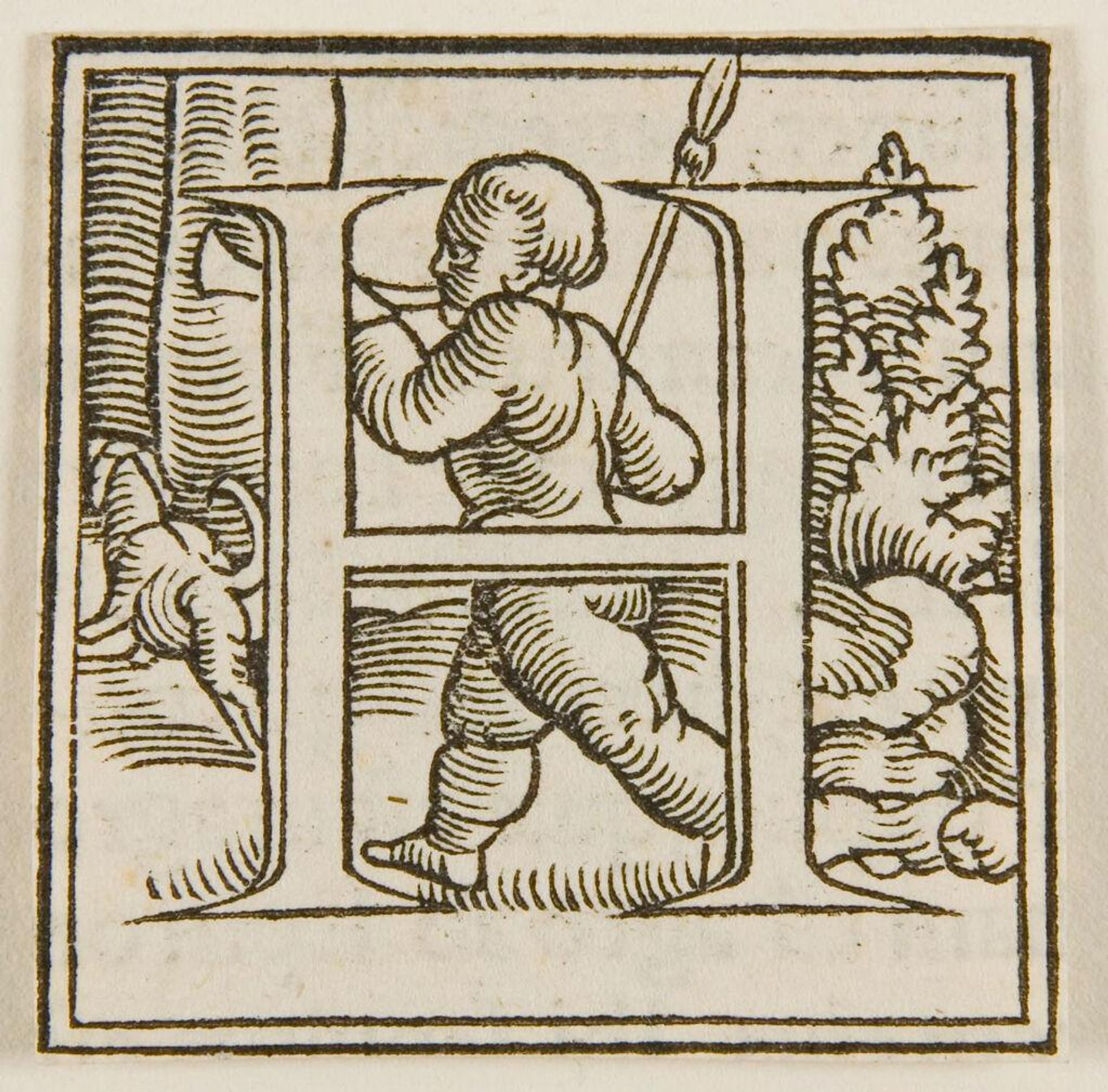 Letter H by Anton Woensam von Worms