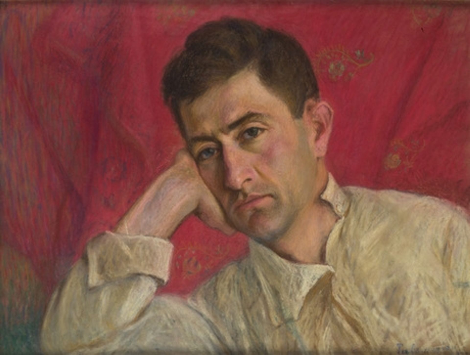 Axel Bakunts portrait by Panos Terlemezian