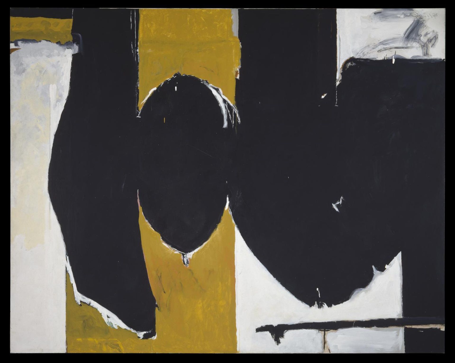 Elegy to the Spanish Republic #132 by Robert Motherwell