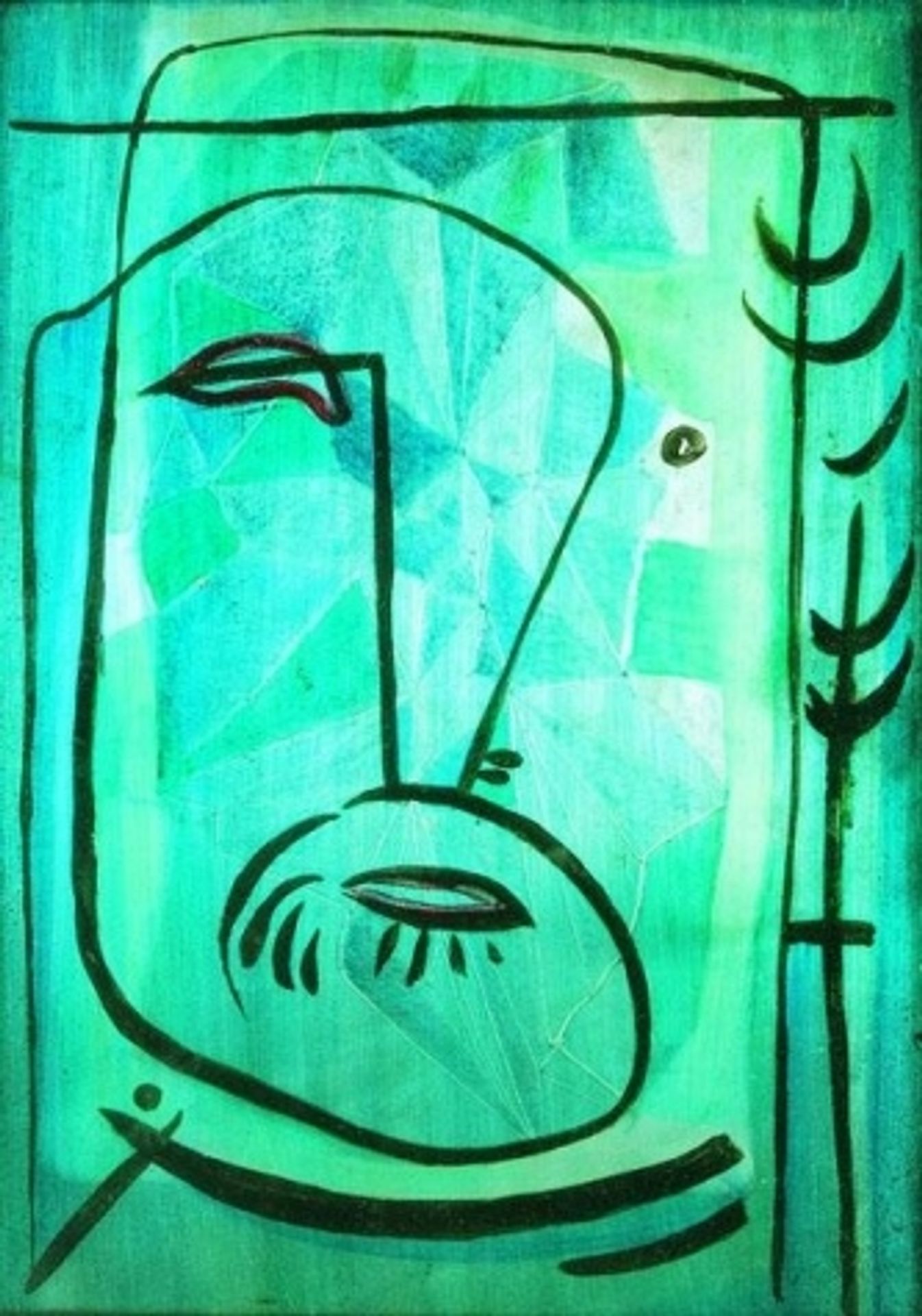 Self Portrait by Tihamer Gyarmathy