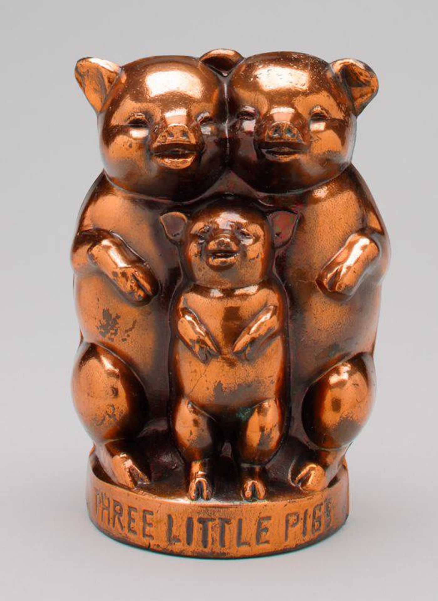 -Three Little Pigs- still bank by Anonymous