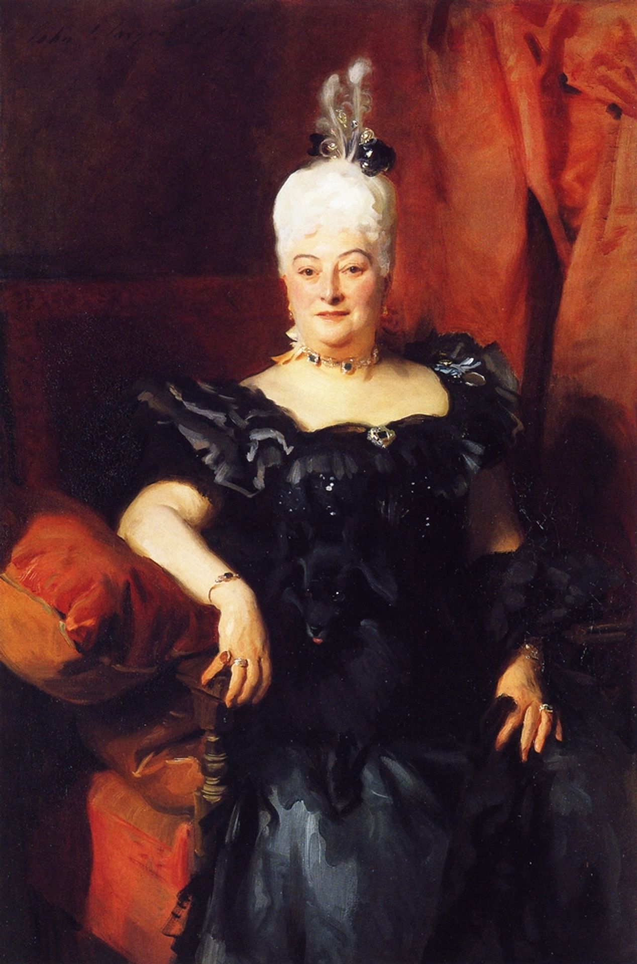Lady Fauden Phillips (Helen Levy) by John Singer Sargent