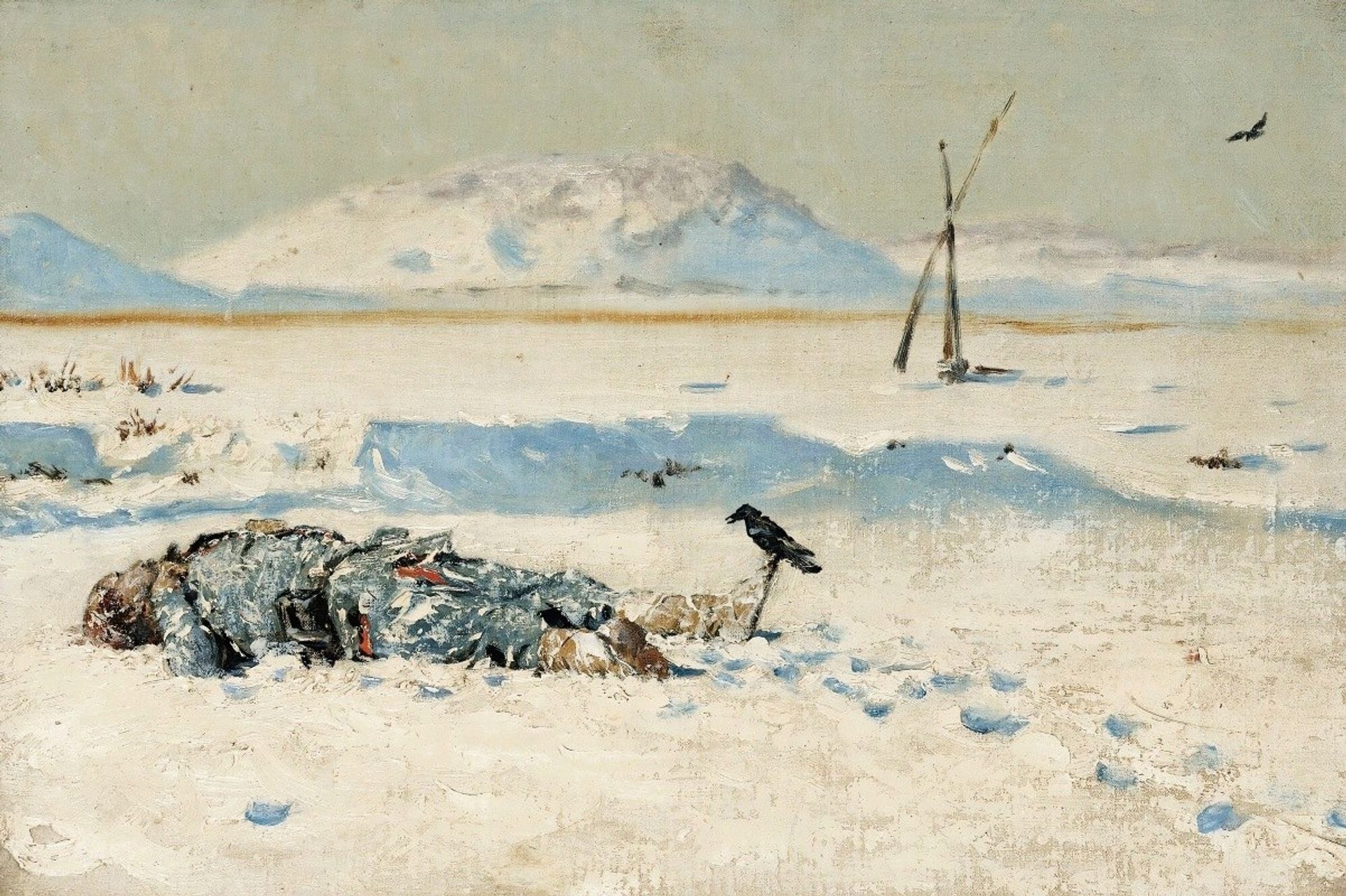 The Fallen Soldier by Vasily Vereshchagin