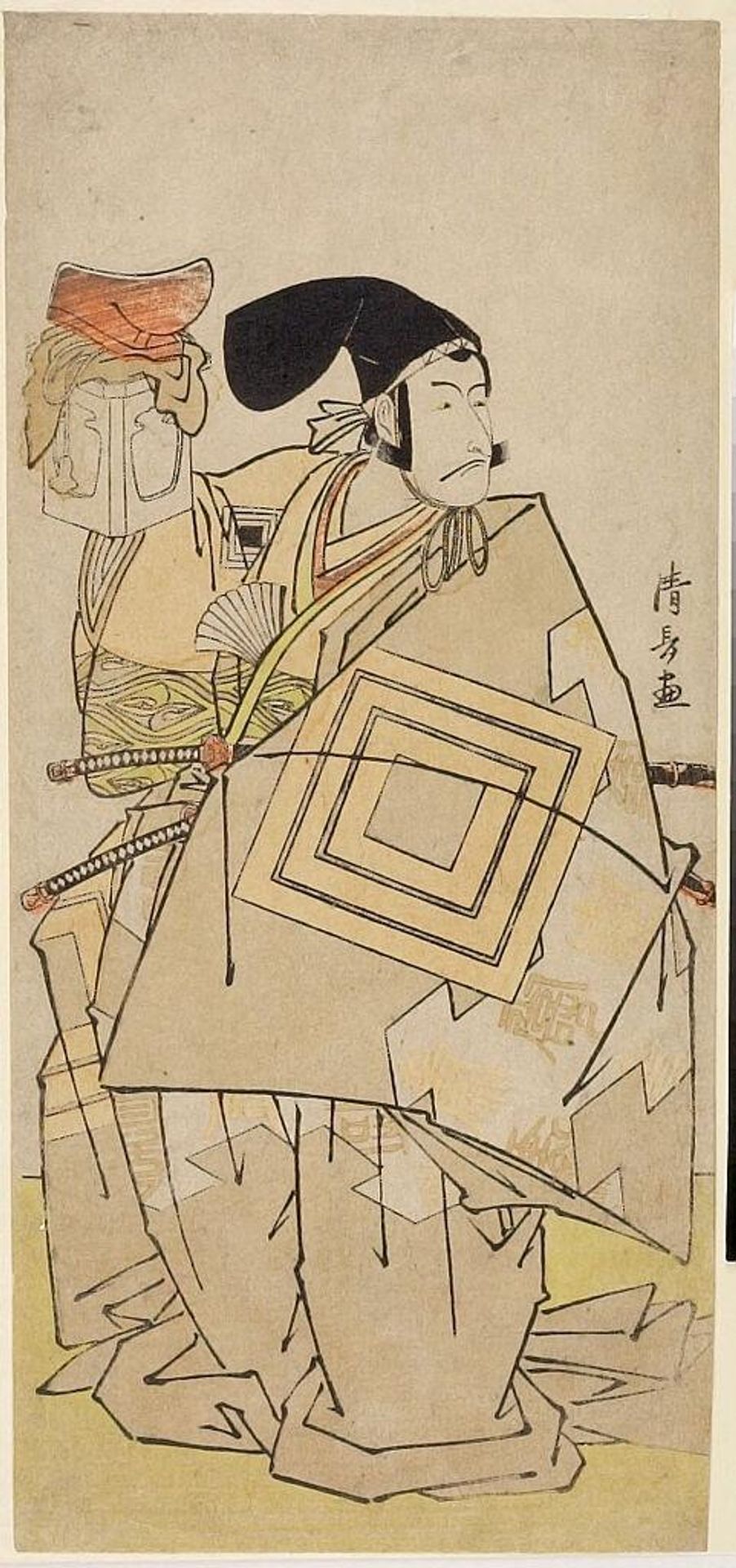 Actor Ichikawa DanjÅ«rÅ 5th by Torii Kiyonaga