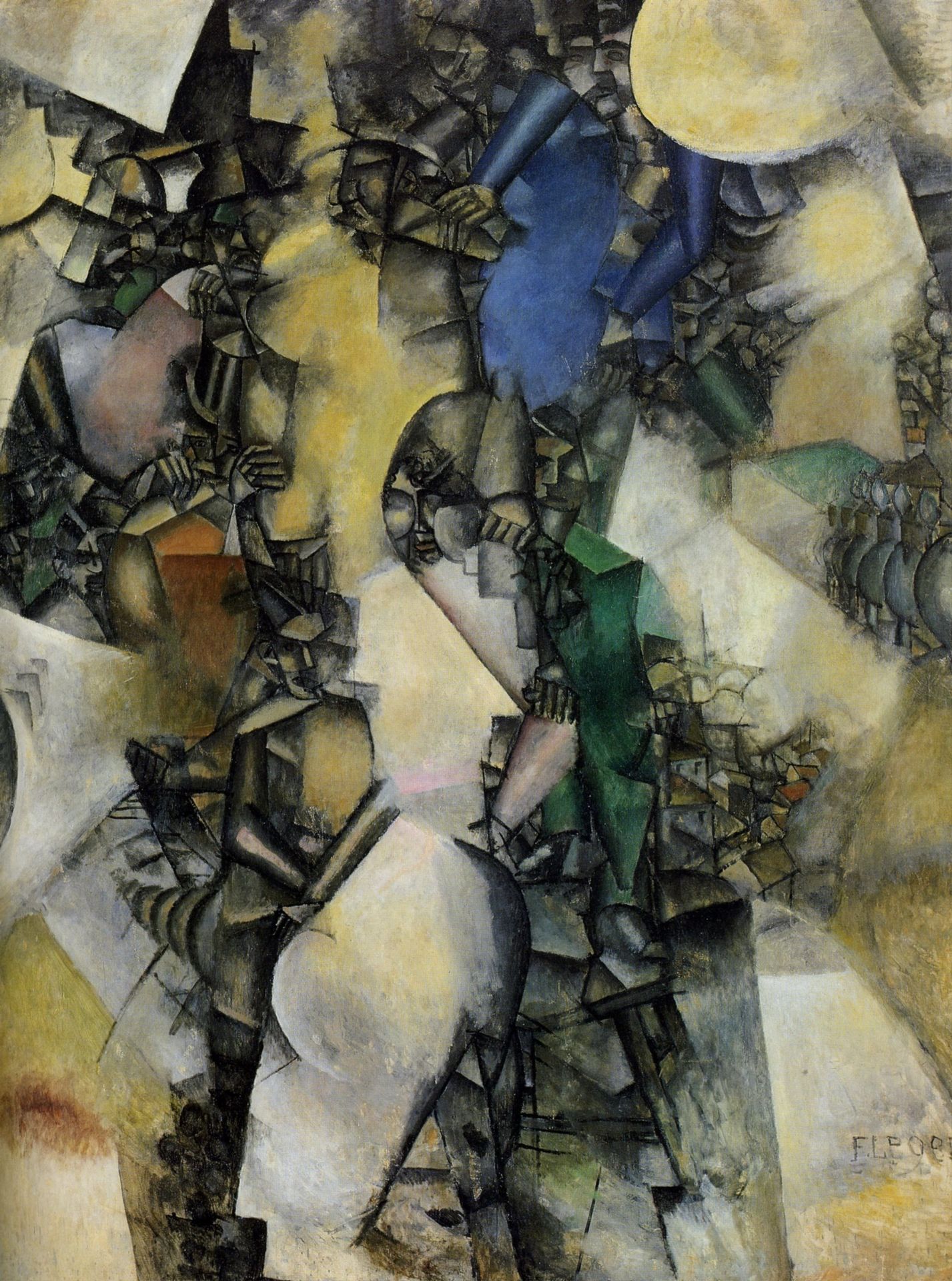 The Wedding by Fernand Léger
