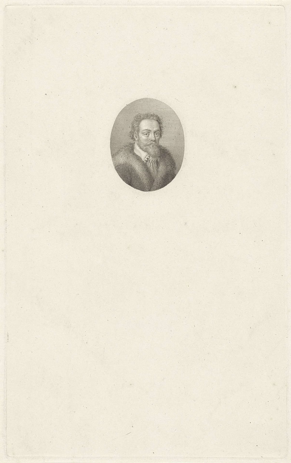 Portret van Cornelis Jacobsz. Drebbel by Philippus Velijn
