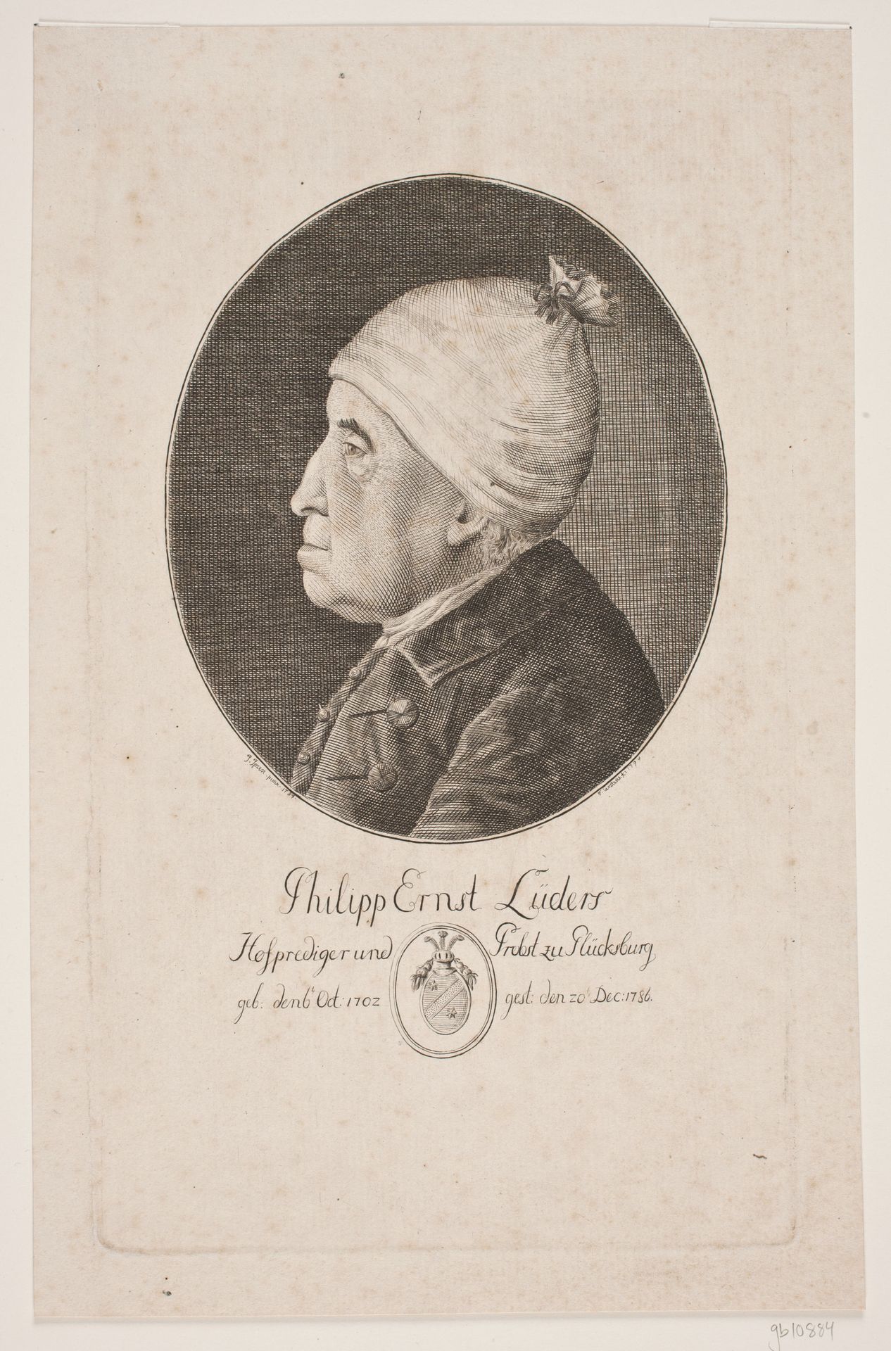 Provst Philip Ernst Lüders by Friedrich Carstens