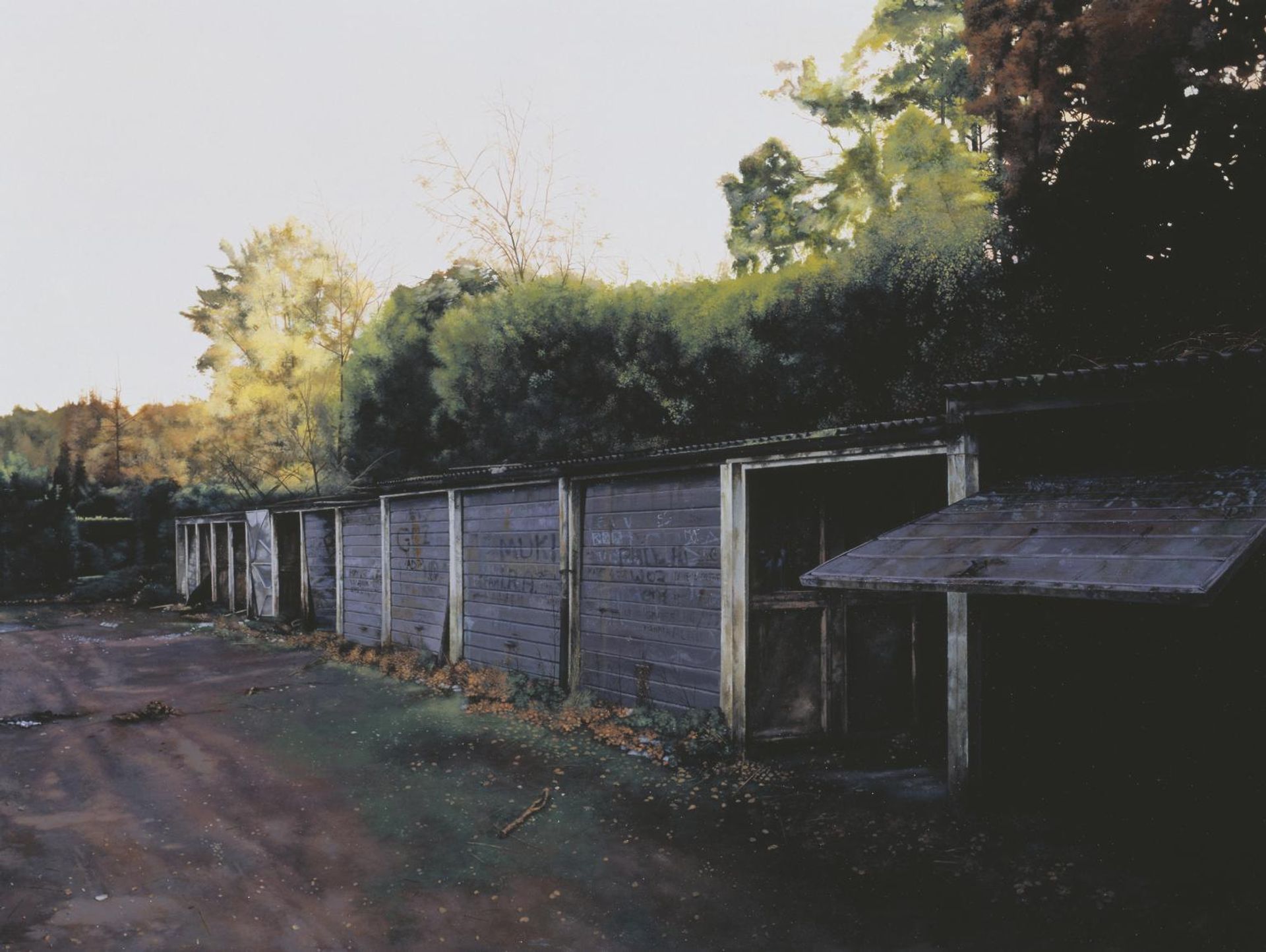 Scenes from the Passion: Late by  George Shaw
