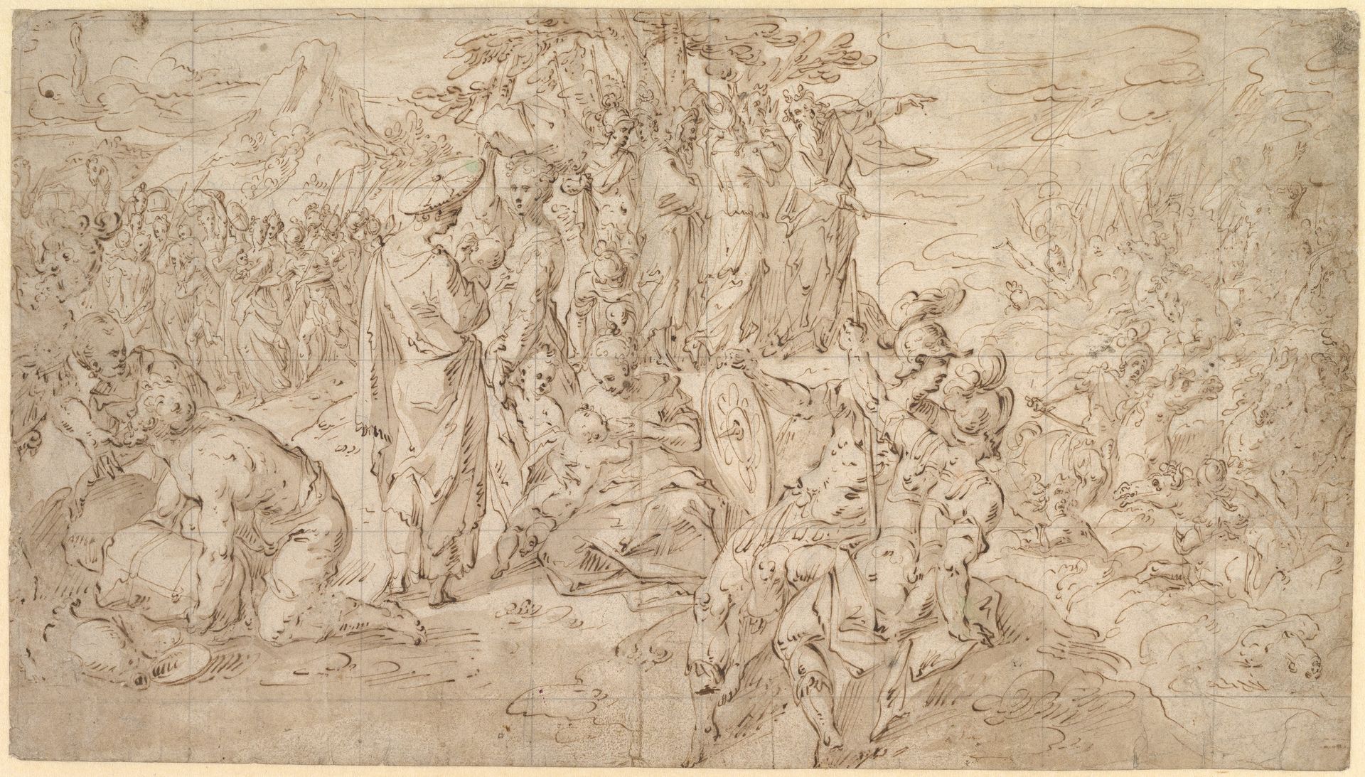 The Destruction of the Pharaoh’s Army by Hendrick de Clerck