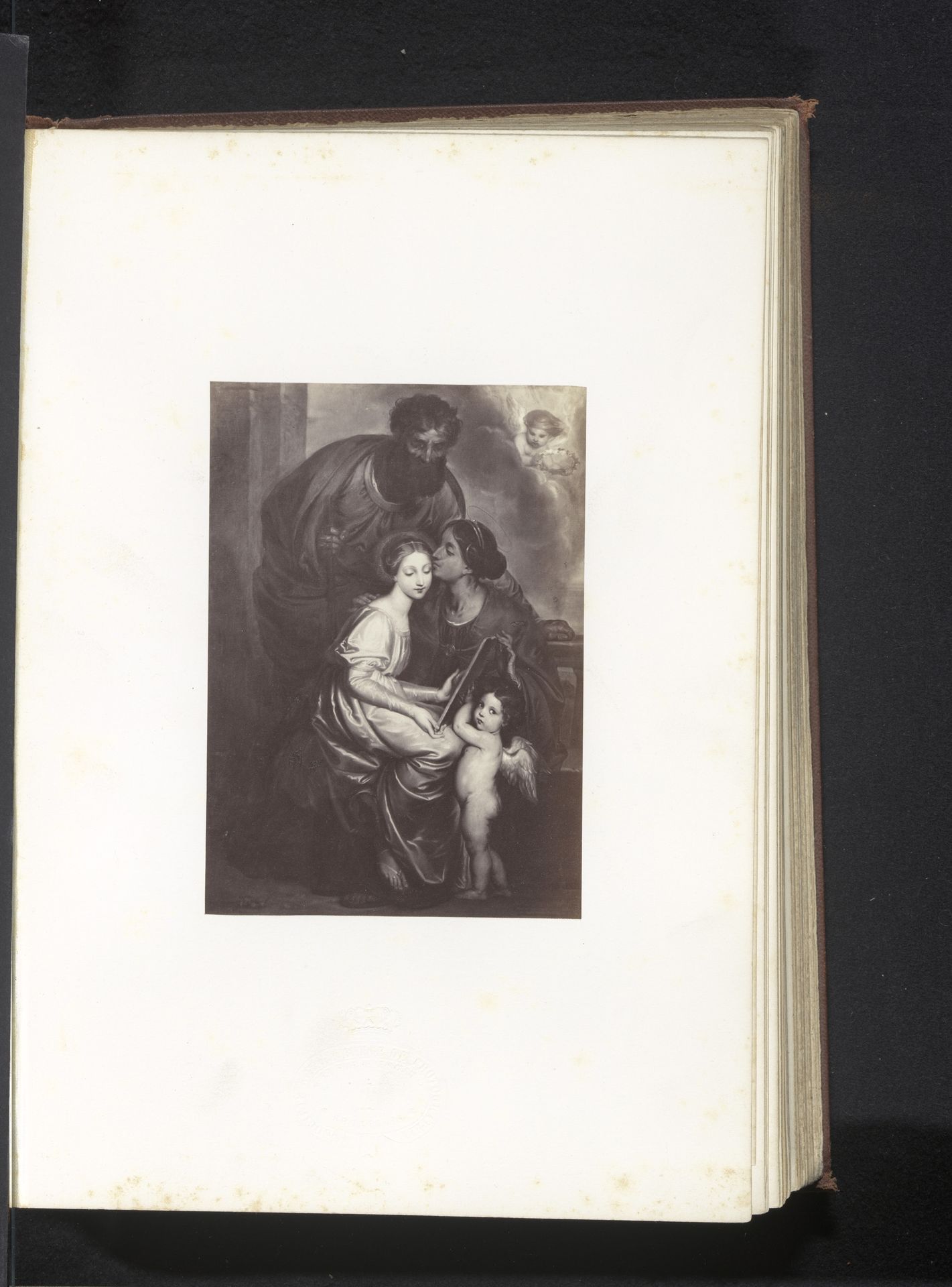 Fotoreproductie van De opstand van de hel tegen de hemel door Antoine Wiertz by Edmond Fierlants