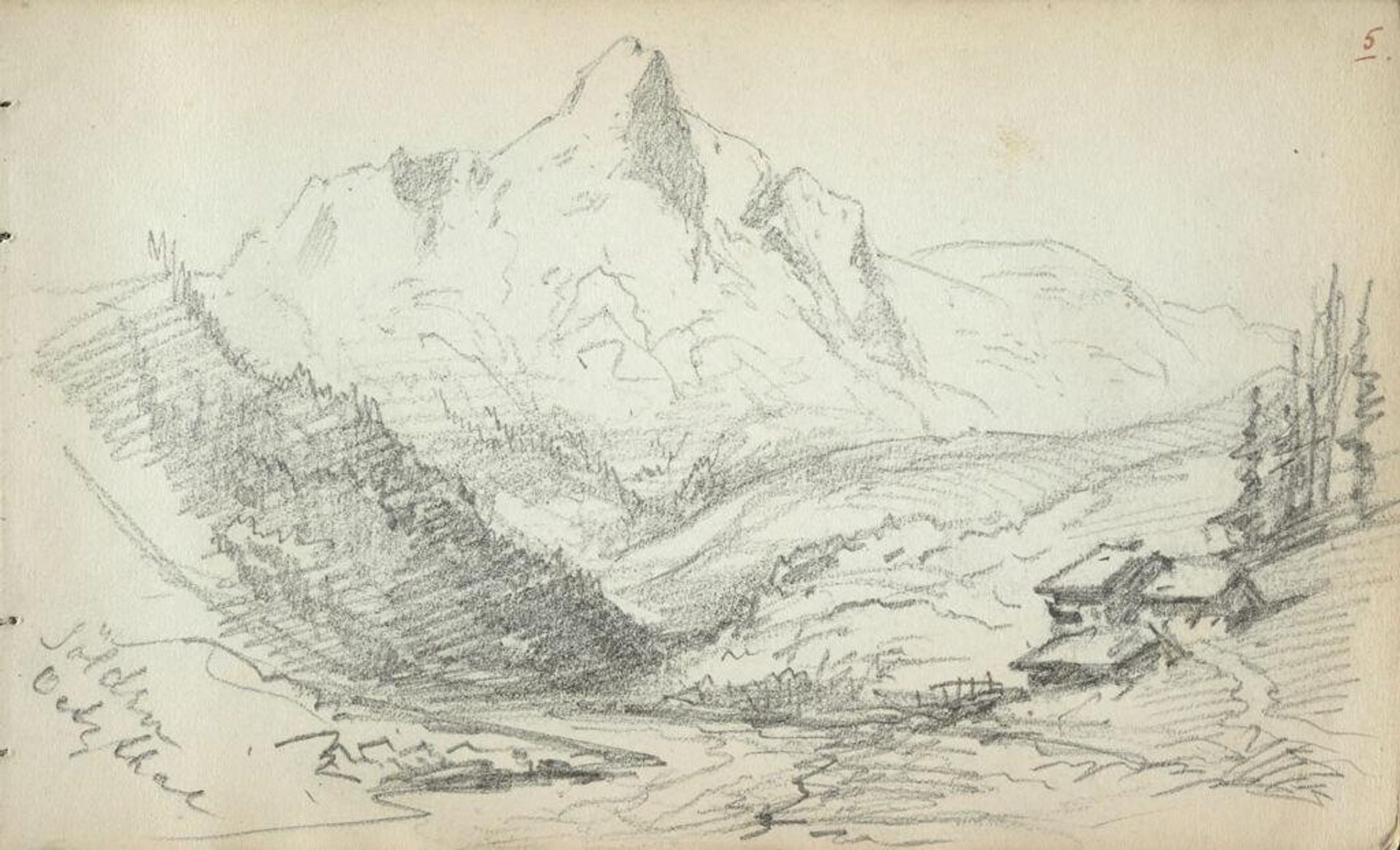 Mountain Landscape by John Singer Sargent