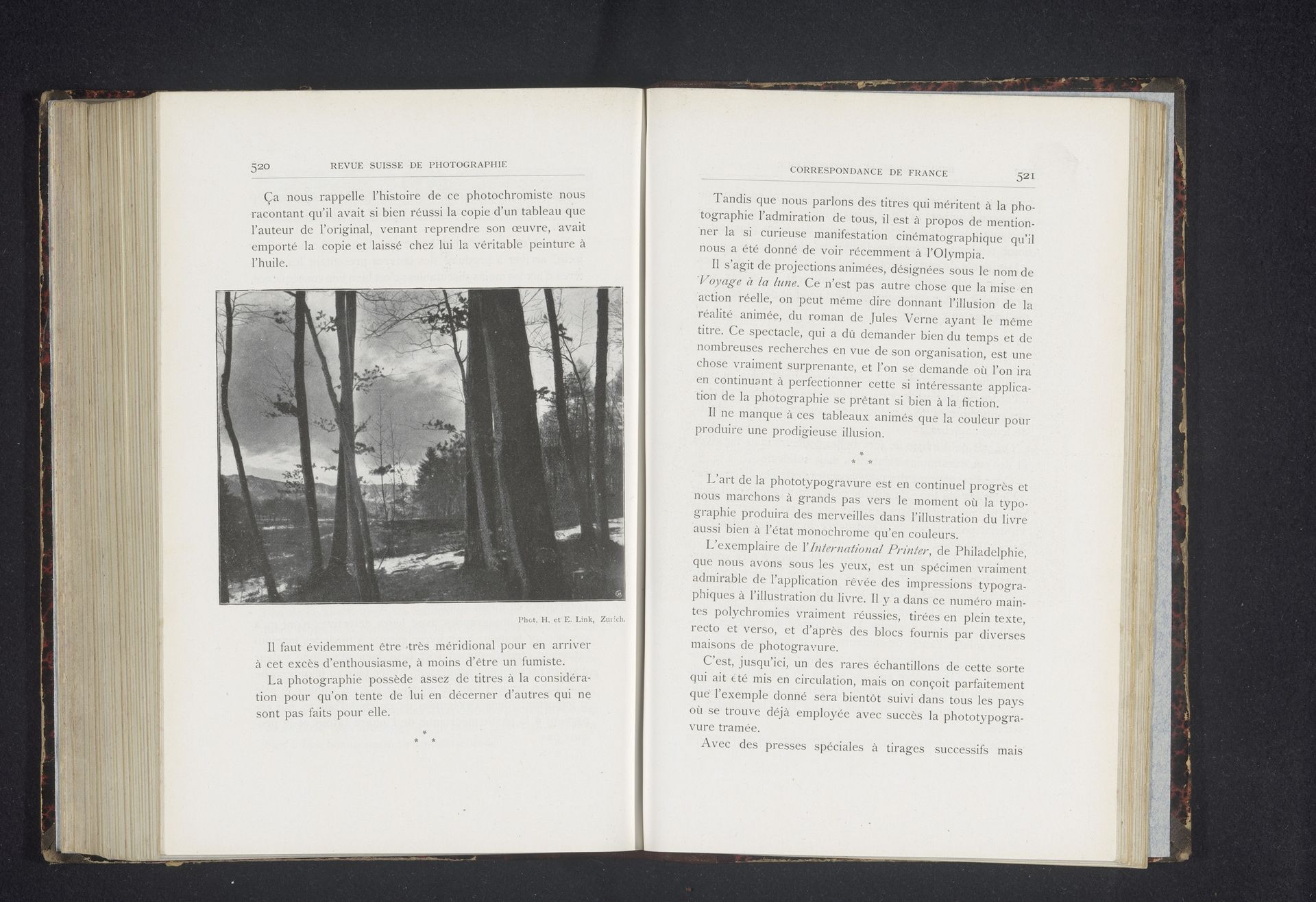 Landschap by Ph. et E. Link