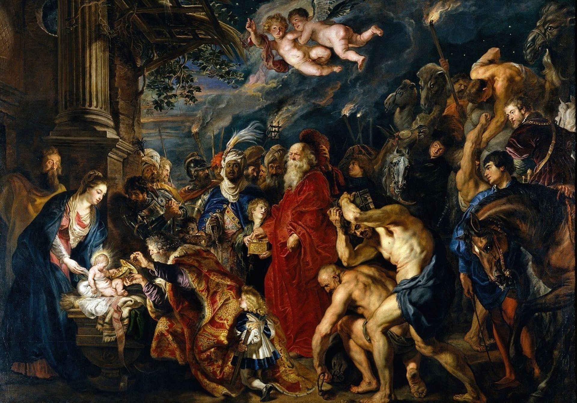 Adoration of the Magi by Peter Paul Rubens