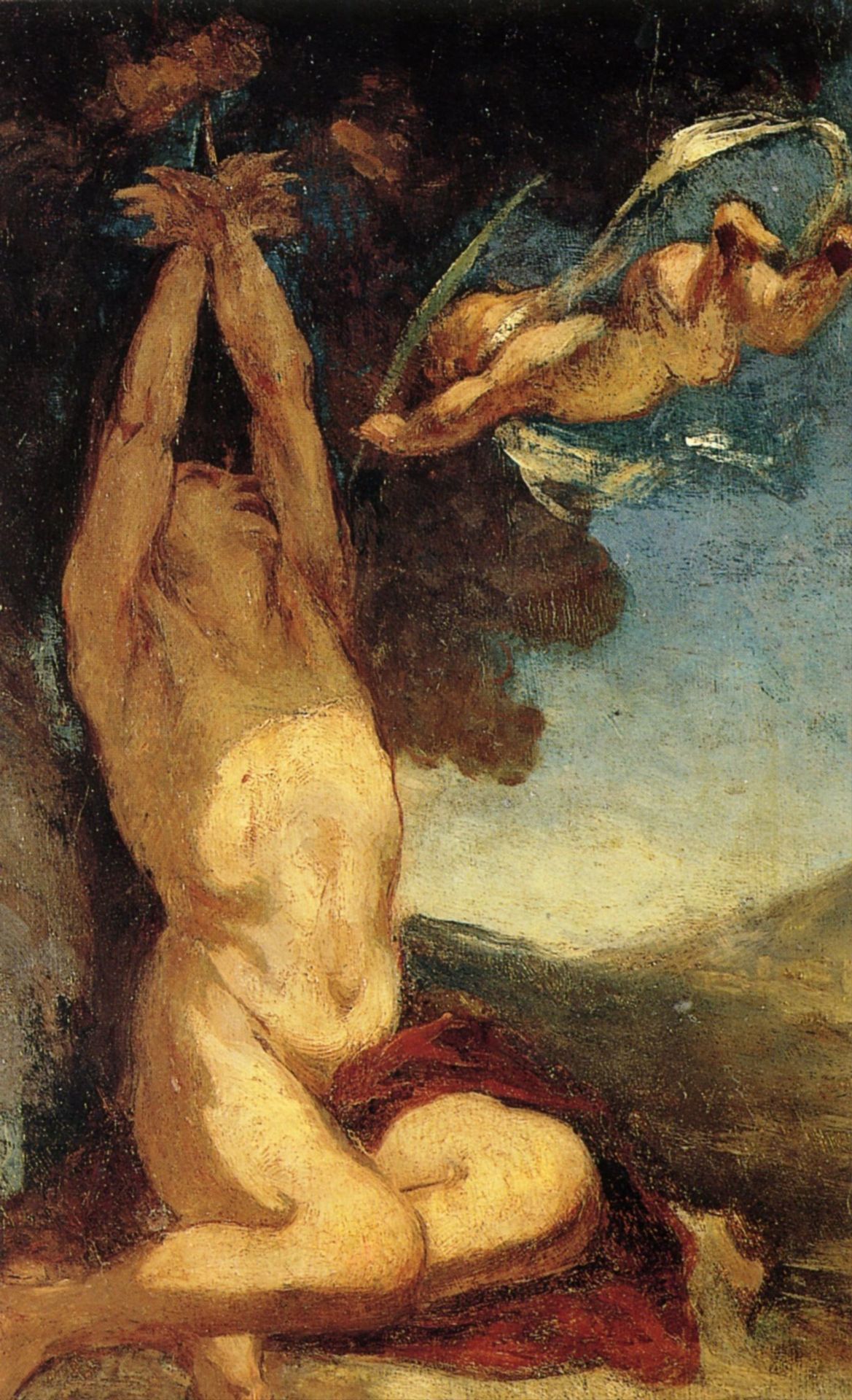 Martyrdom of St. Sebastian by Honoré Daumier