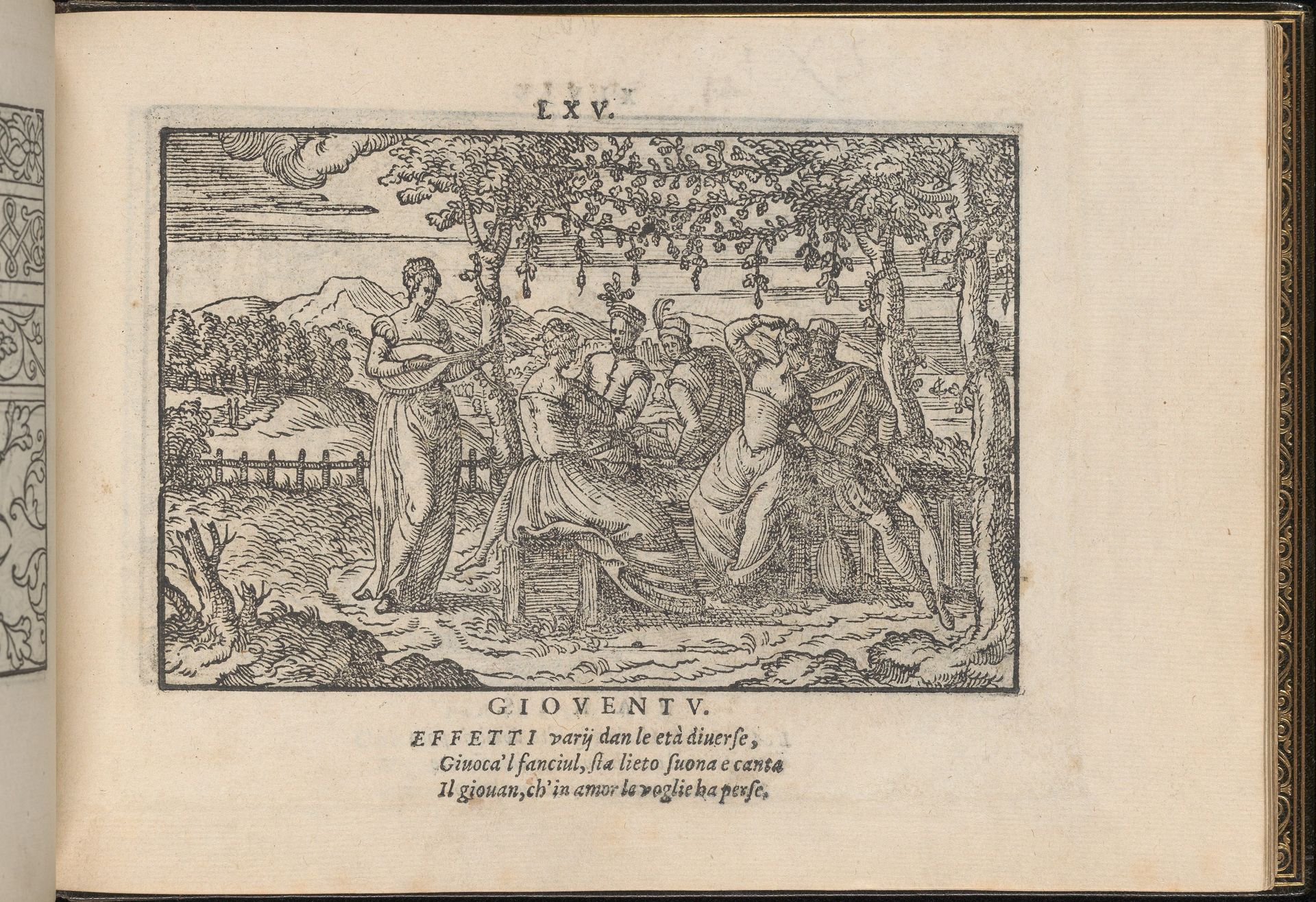 La Vera Perfettione del Disegno di varie sorti di recami, page 23 (recto) by Giovanni Ostaus
