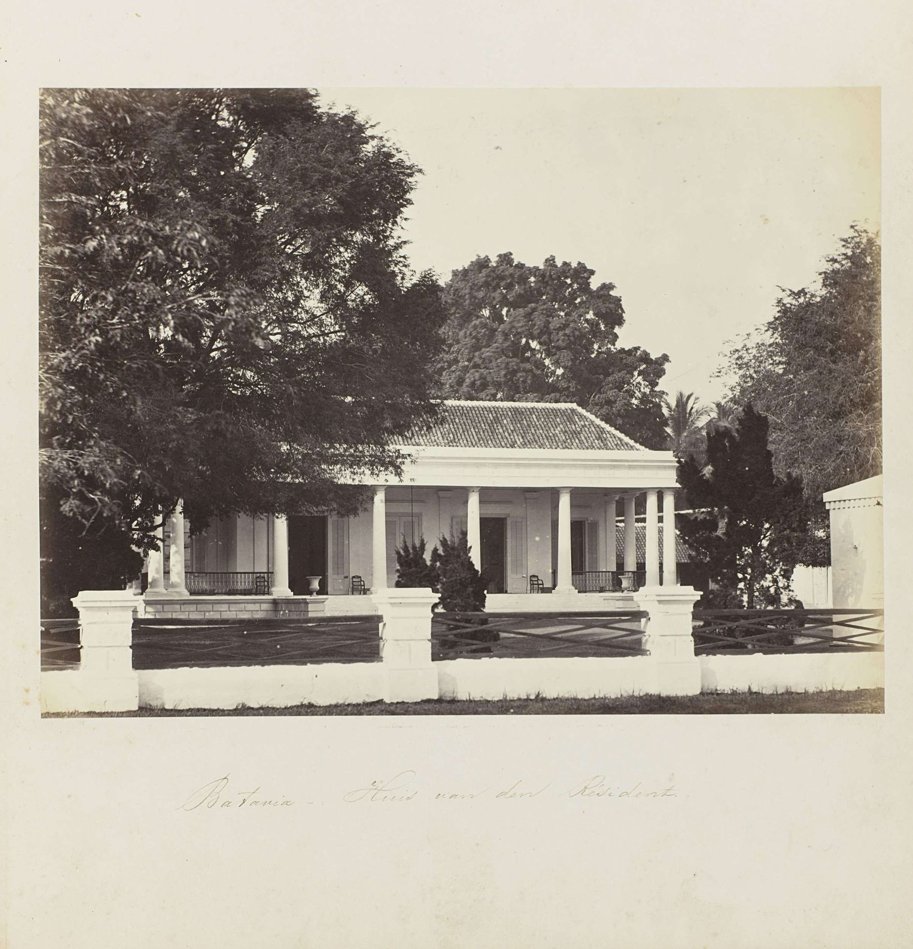Batavia - Huis van den Resident by Woodbury & Page