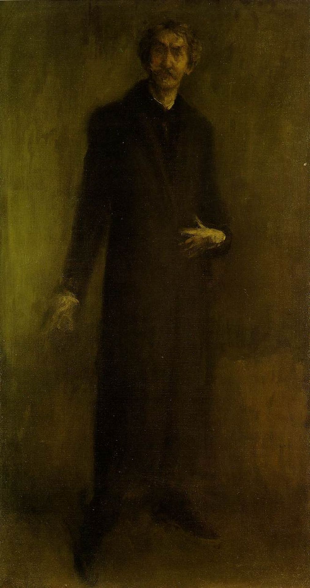Brown and Gold by James Abbott McNeill Whistler