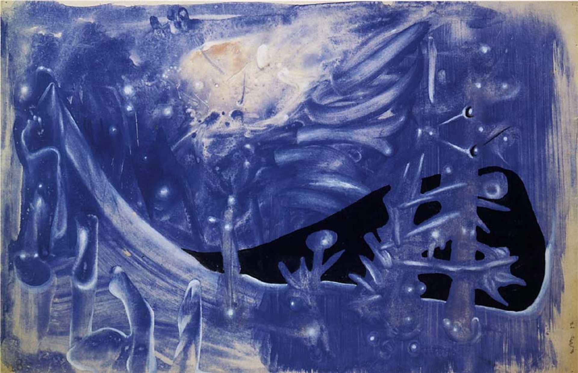 Blue Composition by Roberto Matta