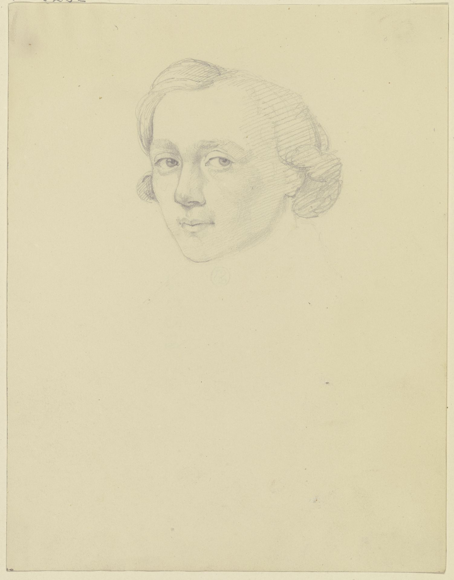 Portrait of a woman by Eugen Eduard Schäffer