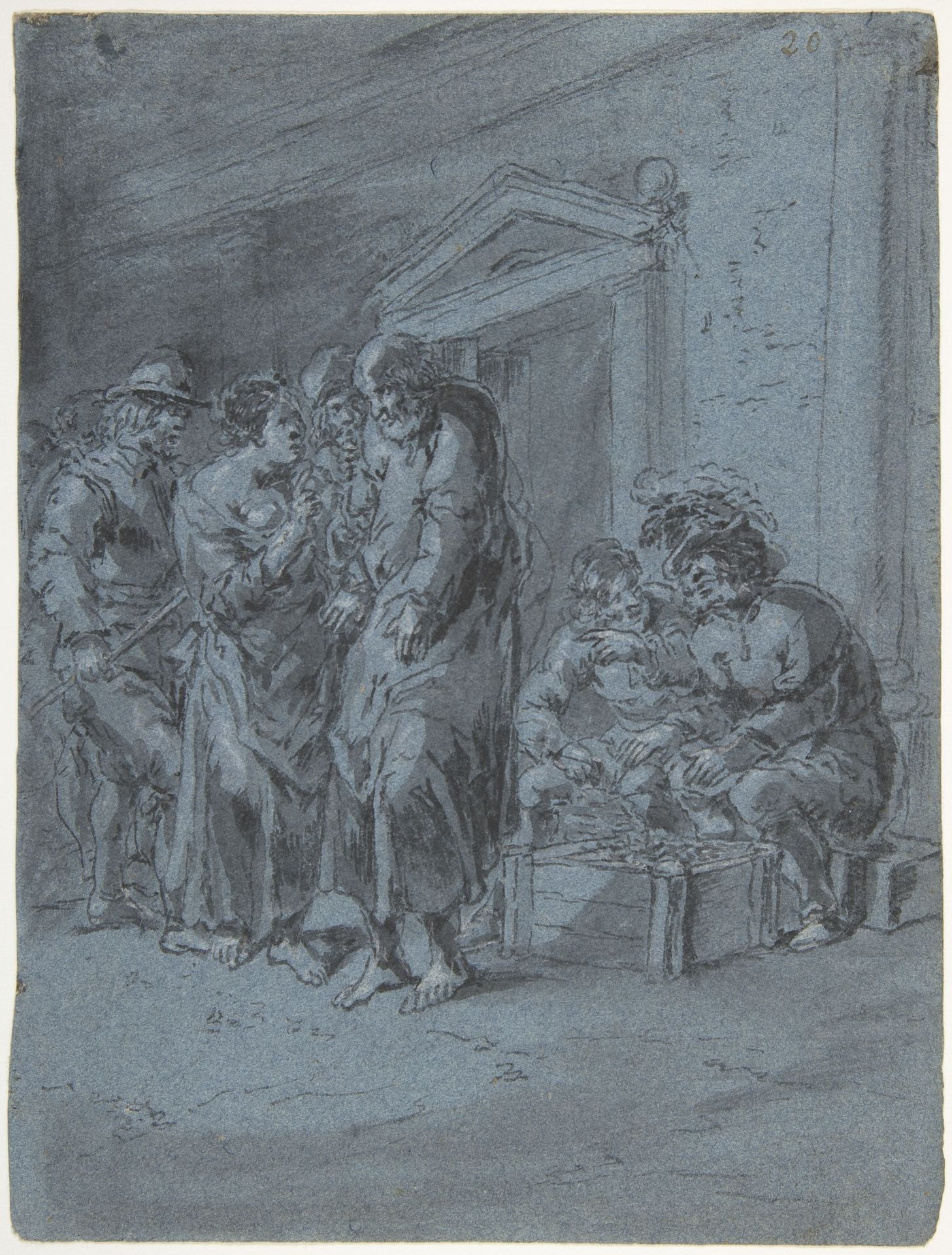 St. Peter Recognized by a Servant Girl by Leonaert Bramer
