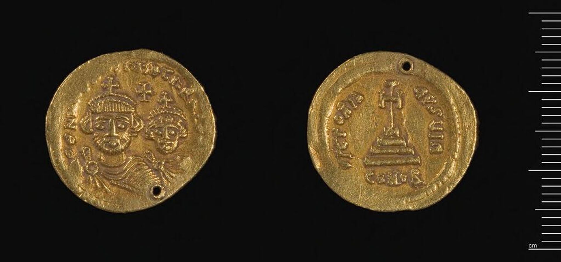 Coin of Herakleios by Abd-al-Malik (Umayyads)