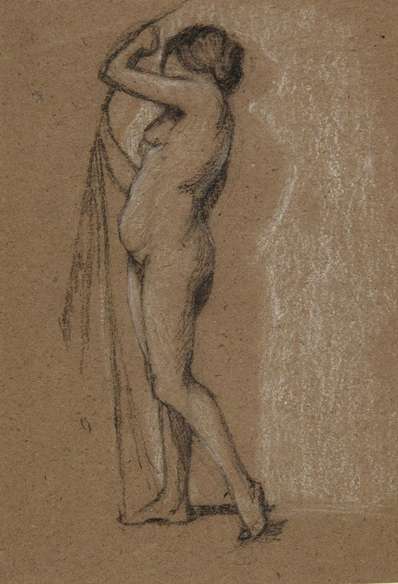 Female nude by Frederic Leighton