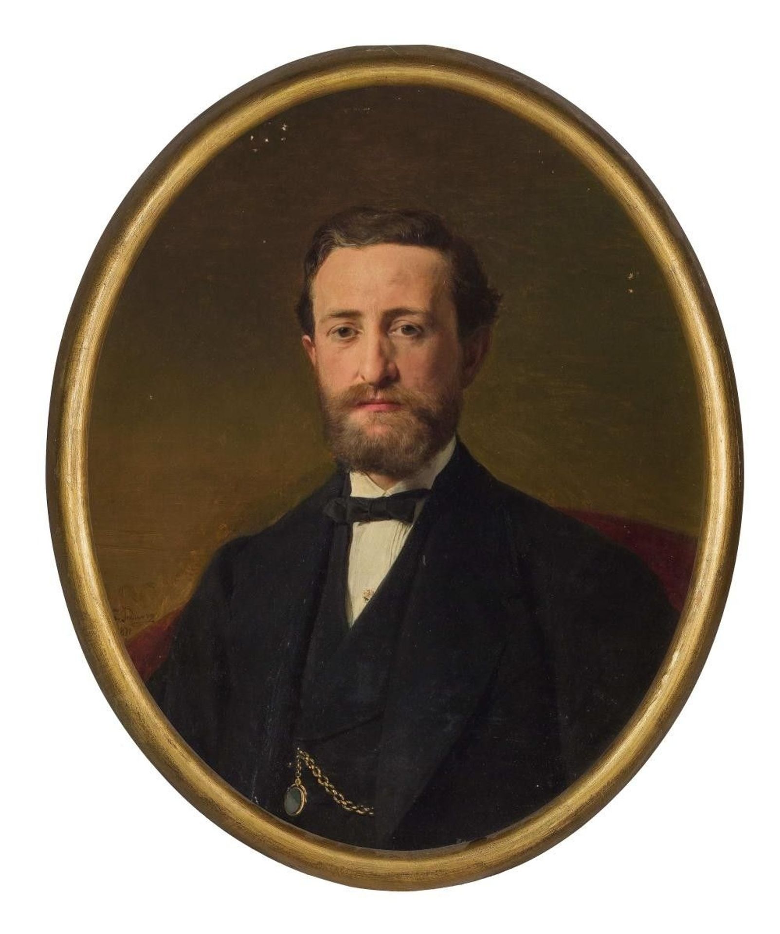 Portrait of a nobleman by Gerolamo Induno