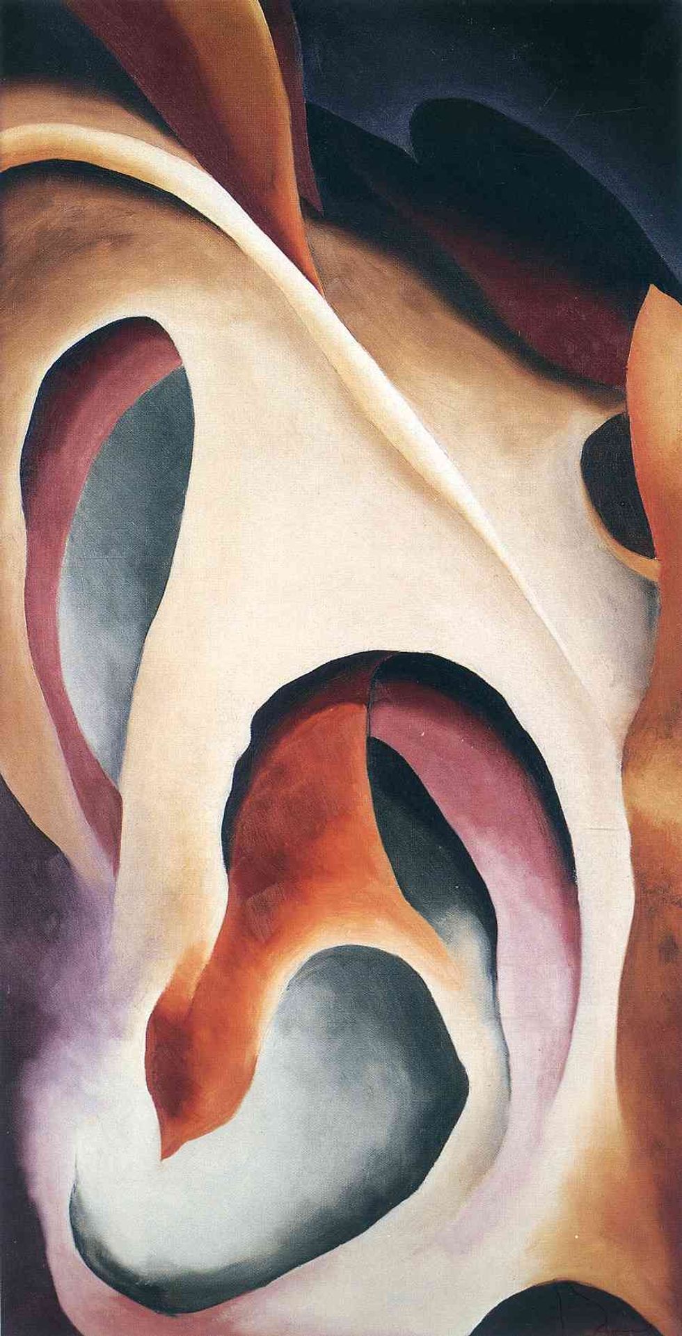 Leaf Motif 2 by Georgia O'Keeffe