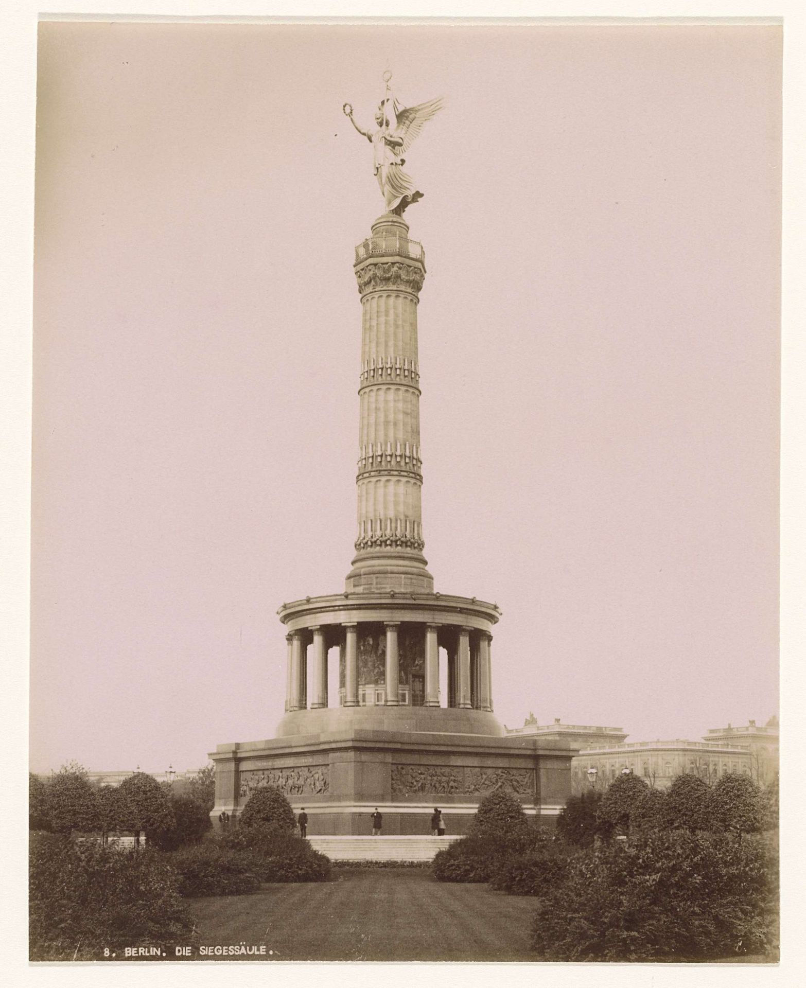Siegessäule in Berlijn by Friedrich Albert Schwartz