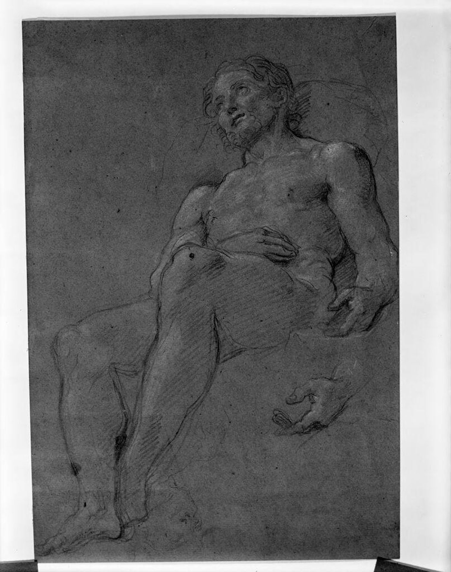 Study for a Seated Christ by ? Tommaso Chiari