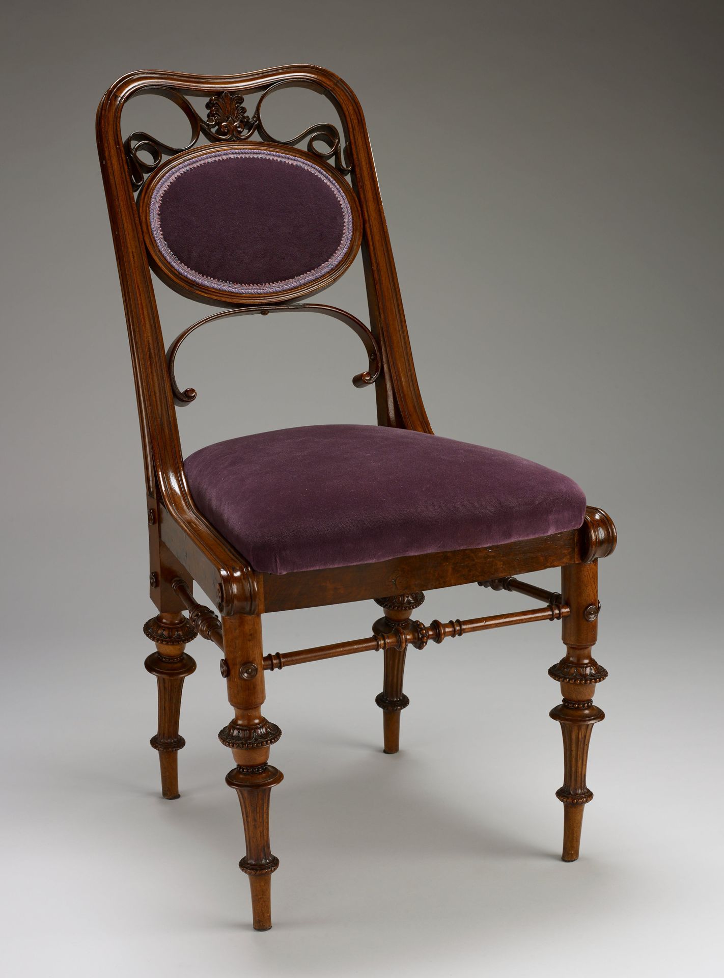 Side chair by Theophil Hansen