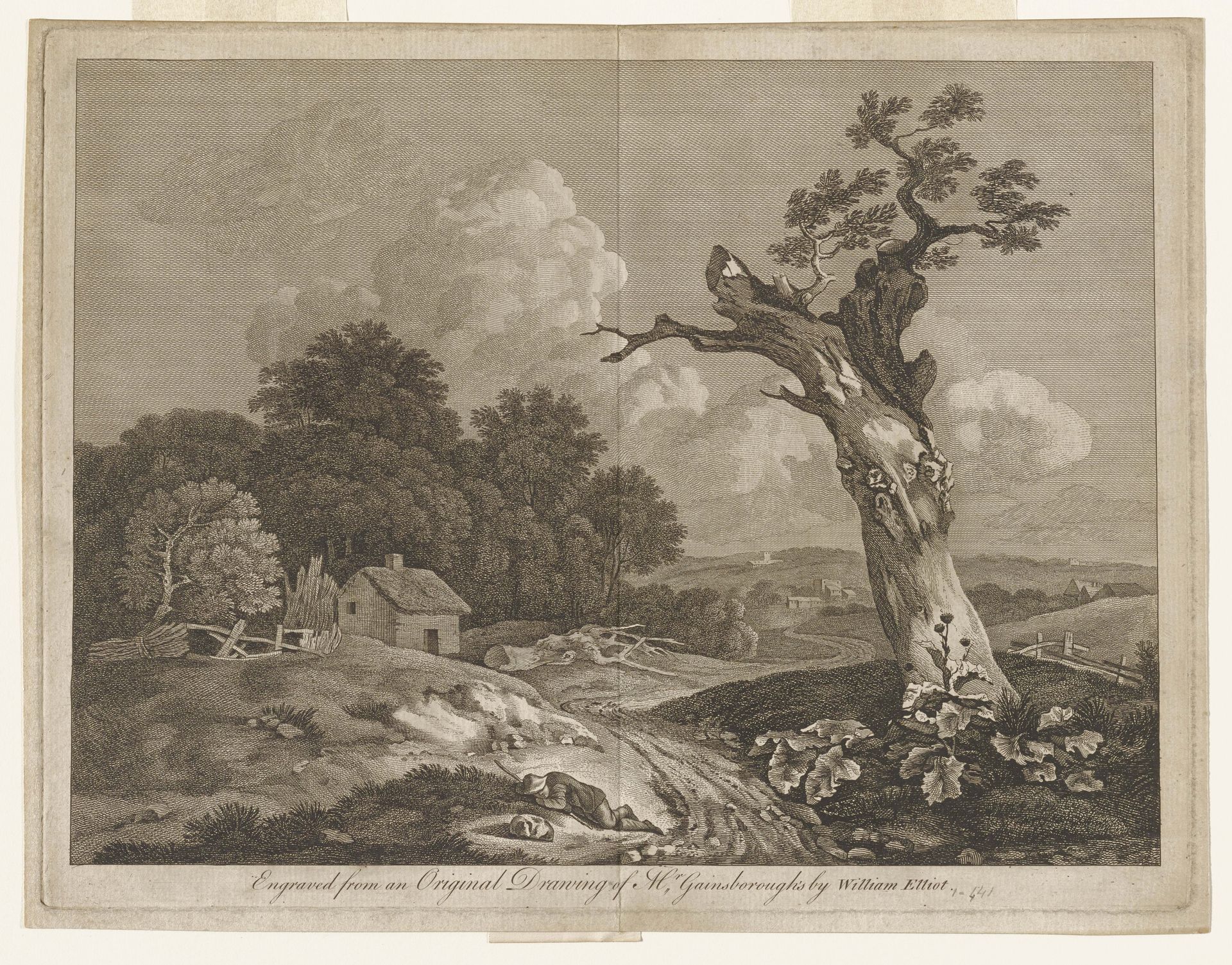 Print by William Elliot