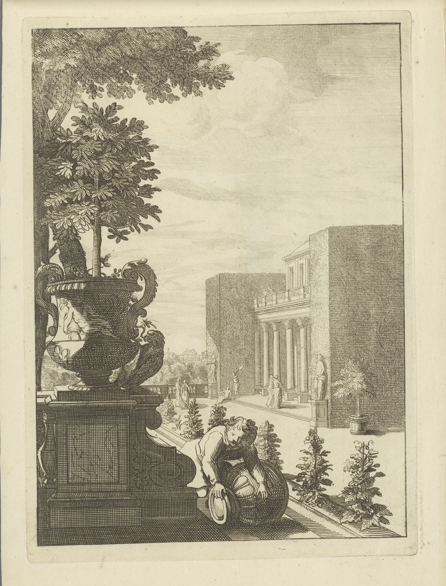 Paviljoen tussen twee heggen by Anonymous