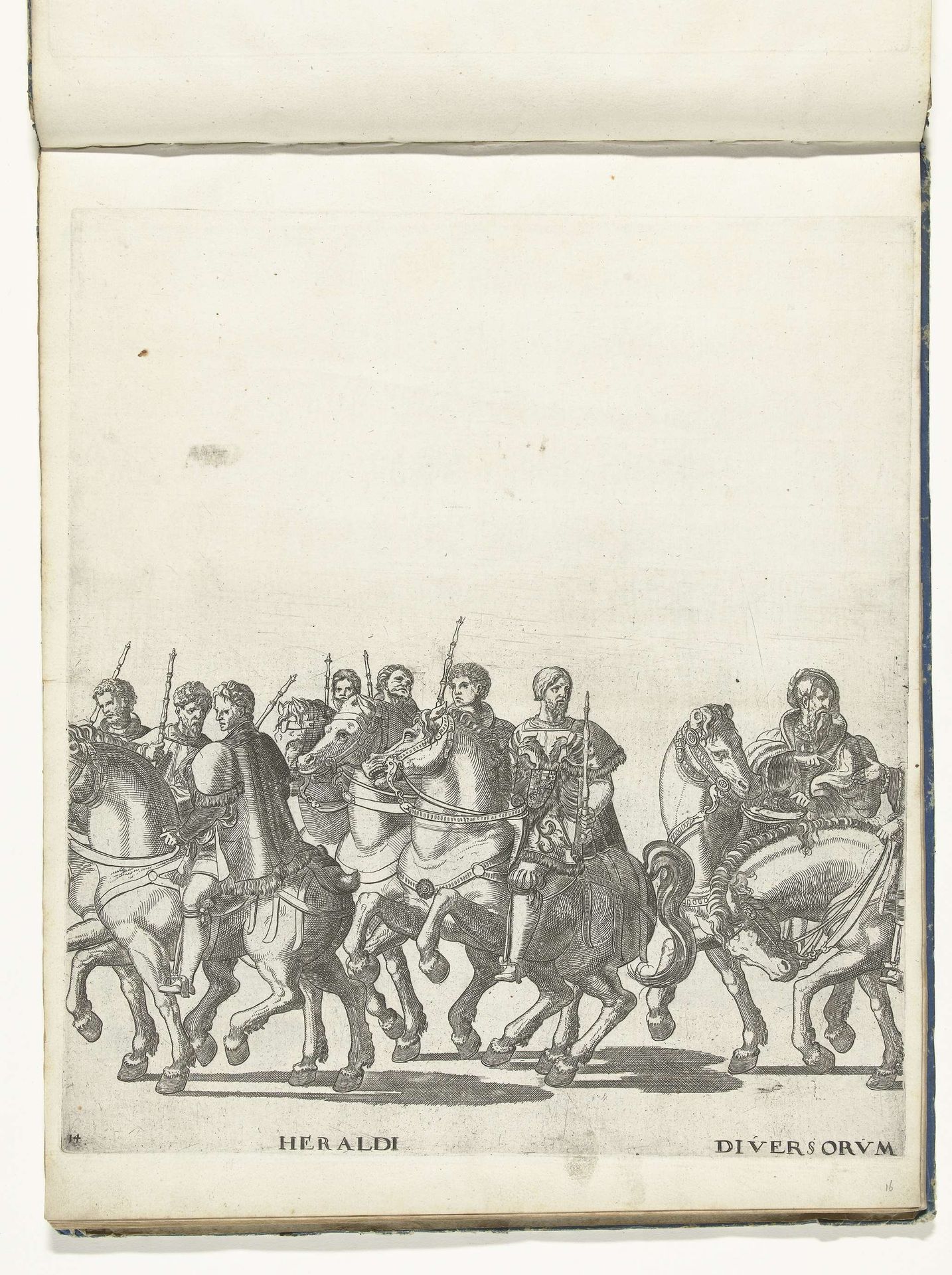 Herauten, plaat 14 by Nicolaas Hogenberg