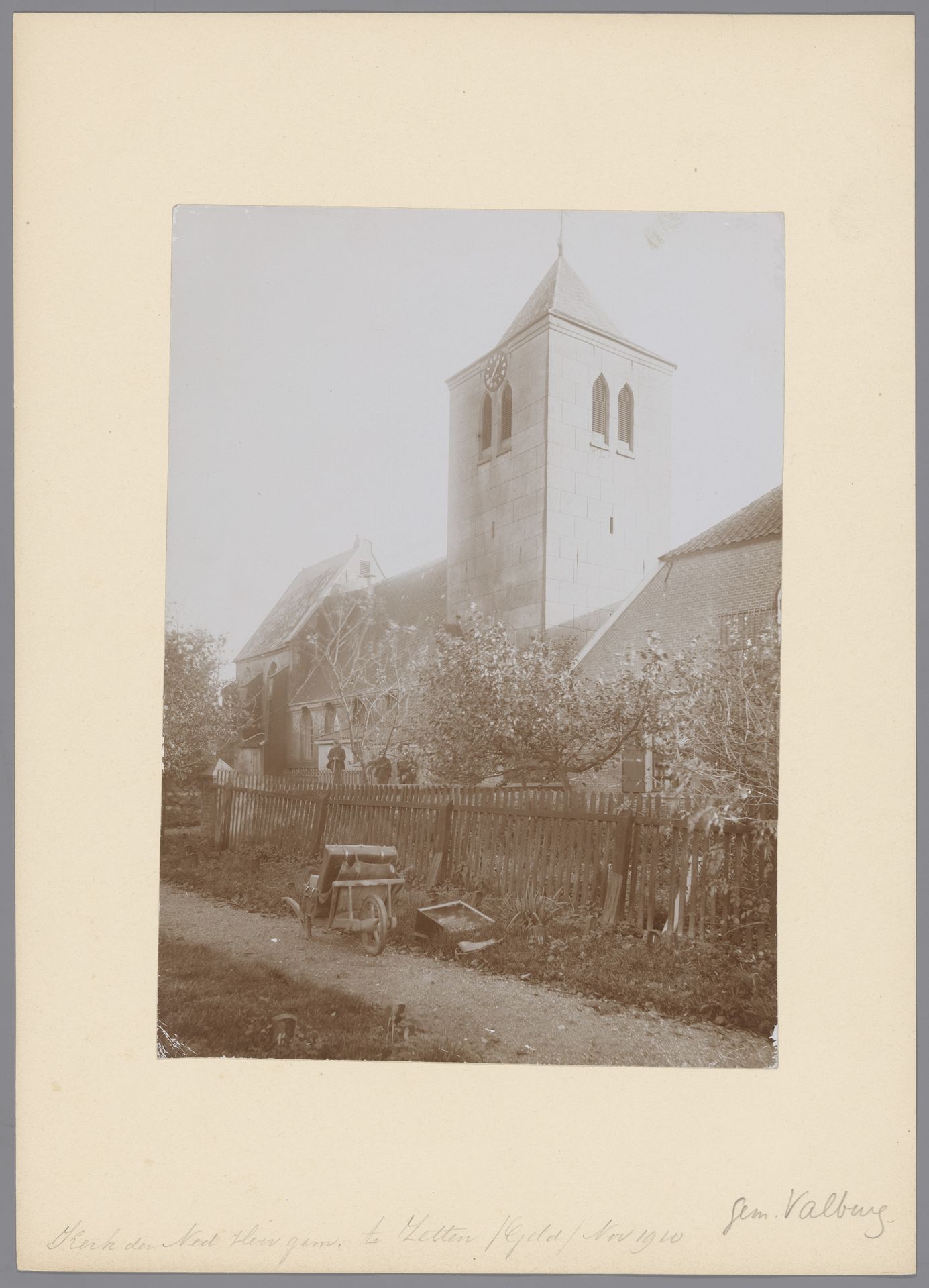 Gezicht op de Hervormde Kerk van Andelst by anoniem (Monumentenzorg)