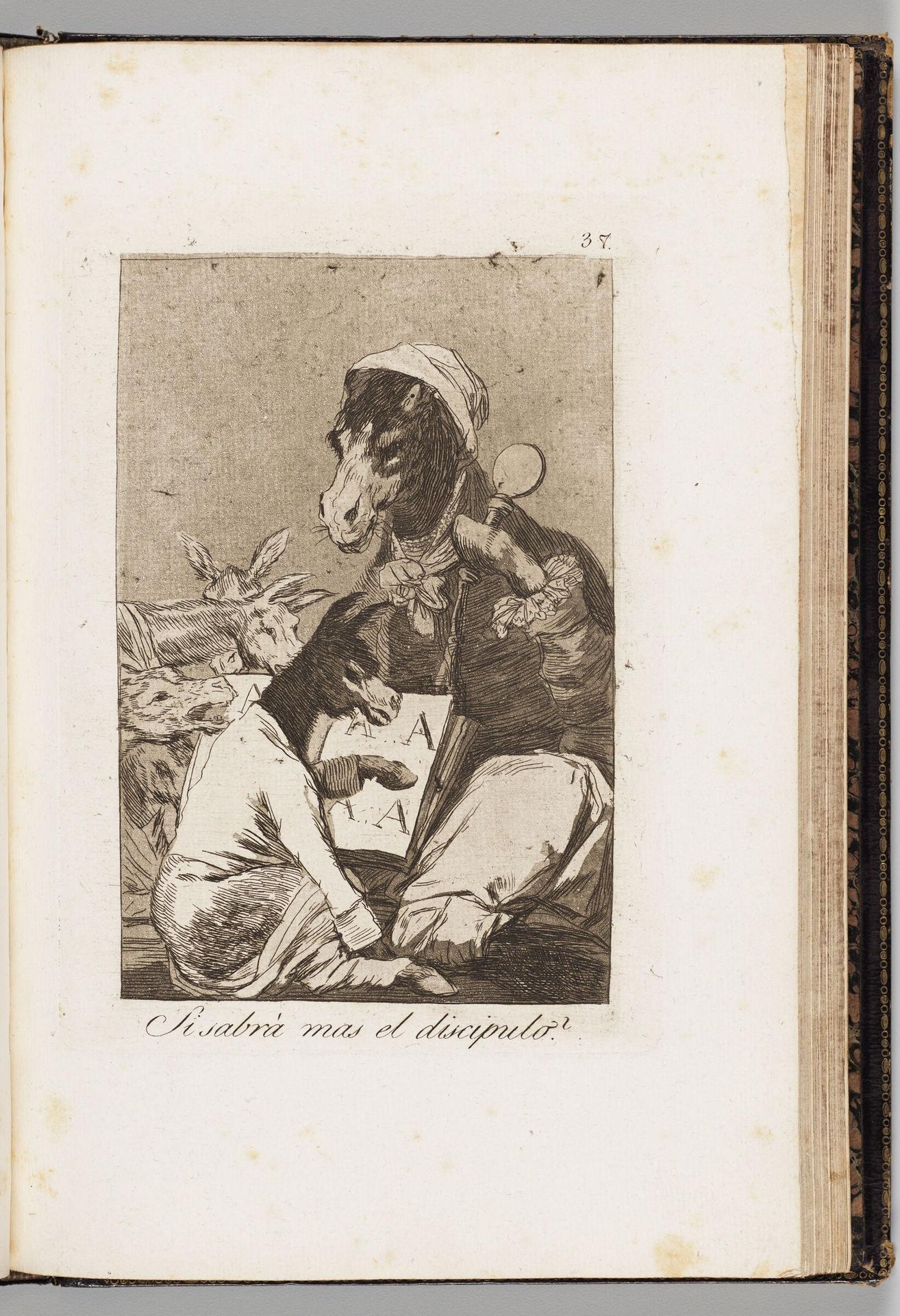 Might Not the Pupil Know More? by Francisco JosÃ© de Goya y Lucientes