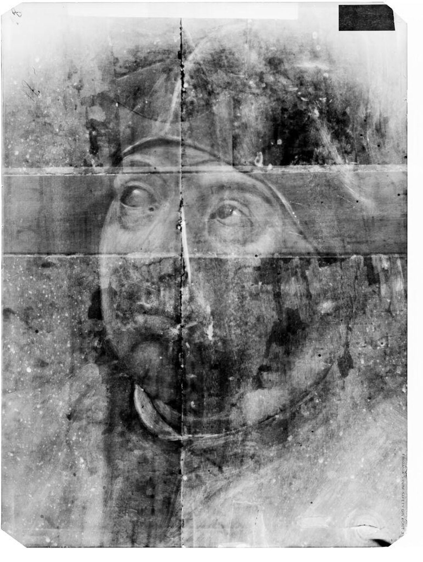 X-radiograph(s) of "Tommaso Inghirami" by Artist of original: (?) Raphael