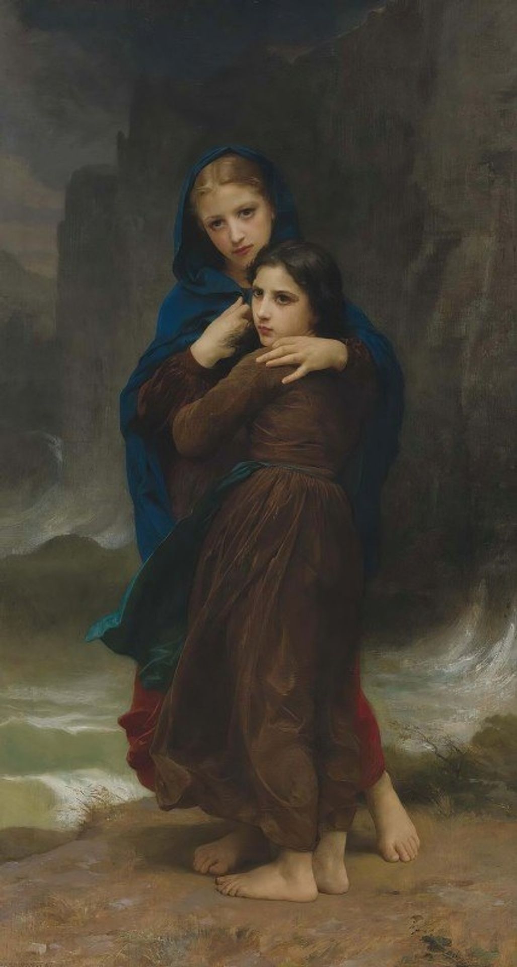 L’orage by William Bouguereau