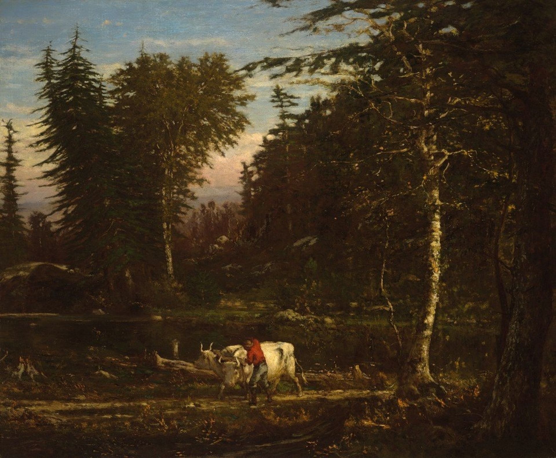 In the Adirondacks by George Inness