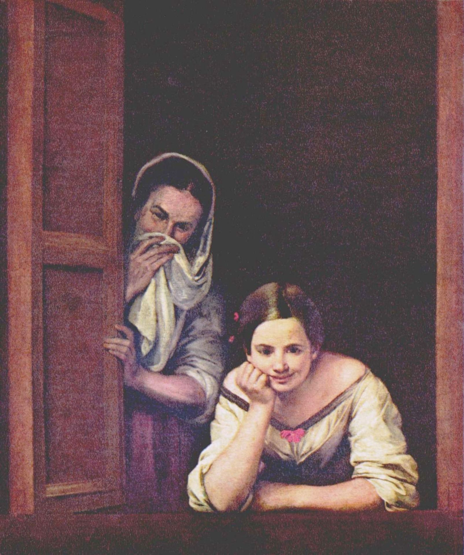 A Girl and her Duenna by Bartolomé Estebán Murillo