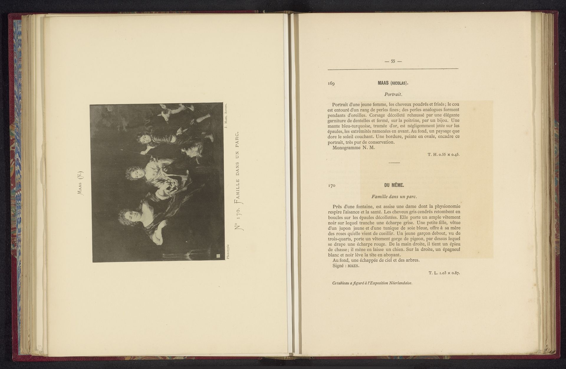 Reproductie van een geschilderd groepsportret van een onbekende vrouw met vermoedelijk haar kinderen van Nicolaes Maes by Joseph Maes