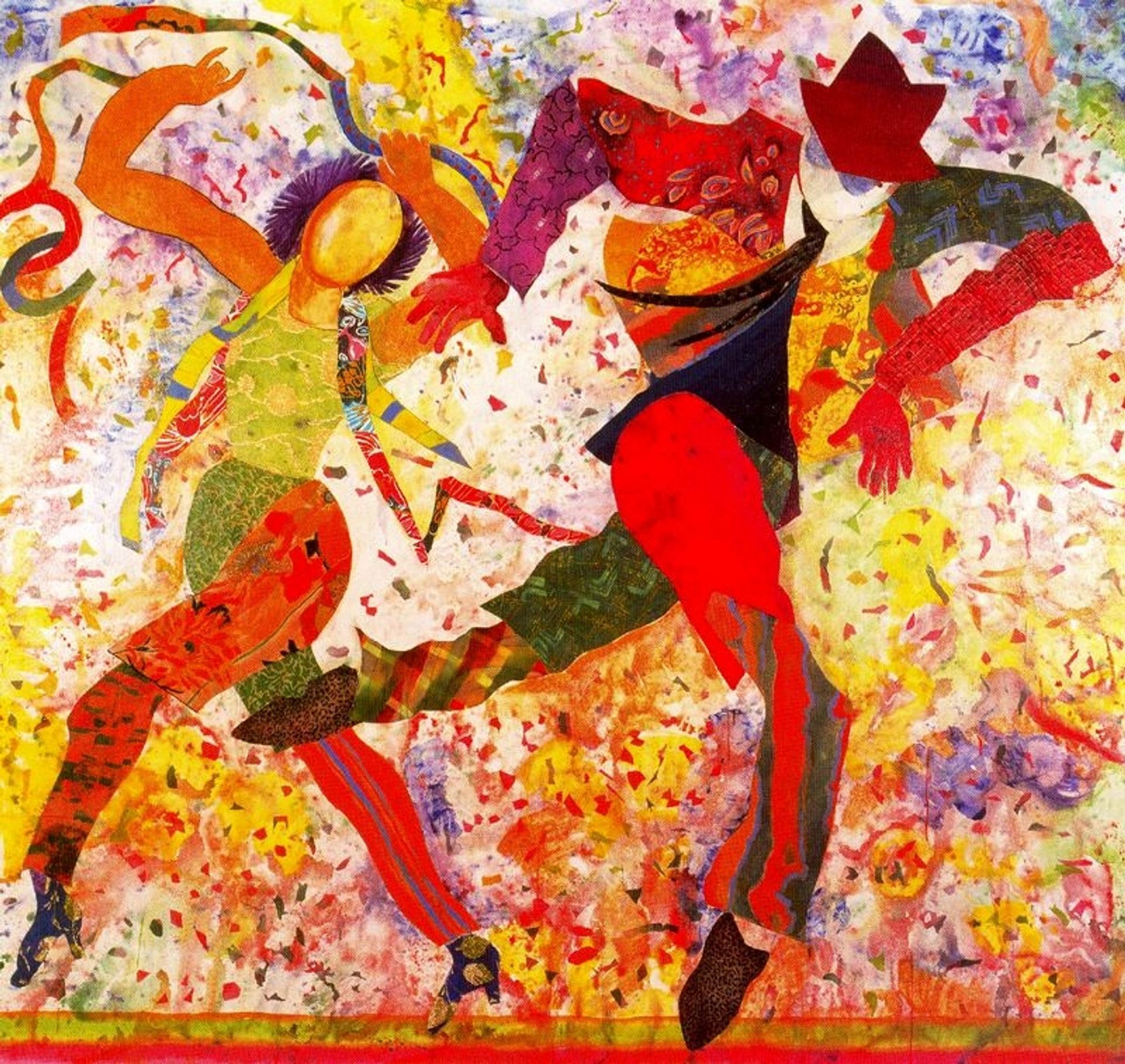 Pas de Deux by Miriam Schapiro