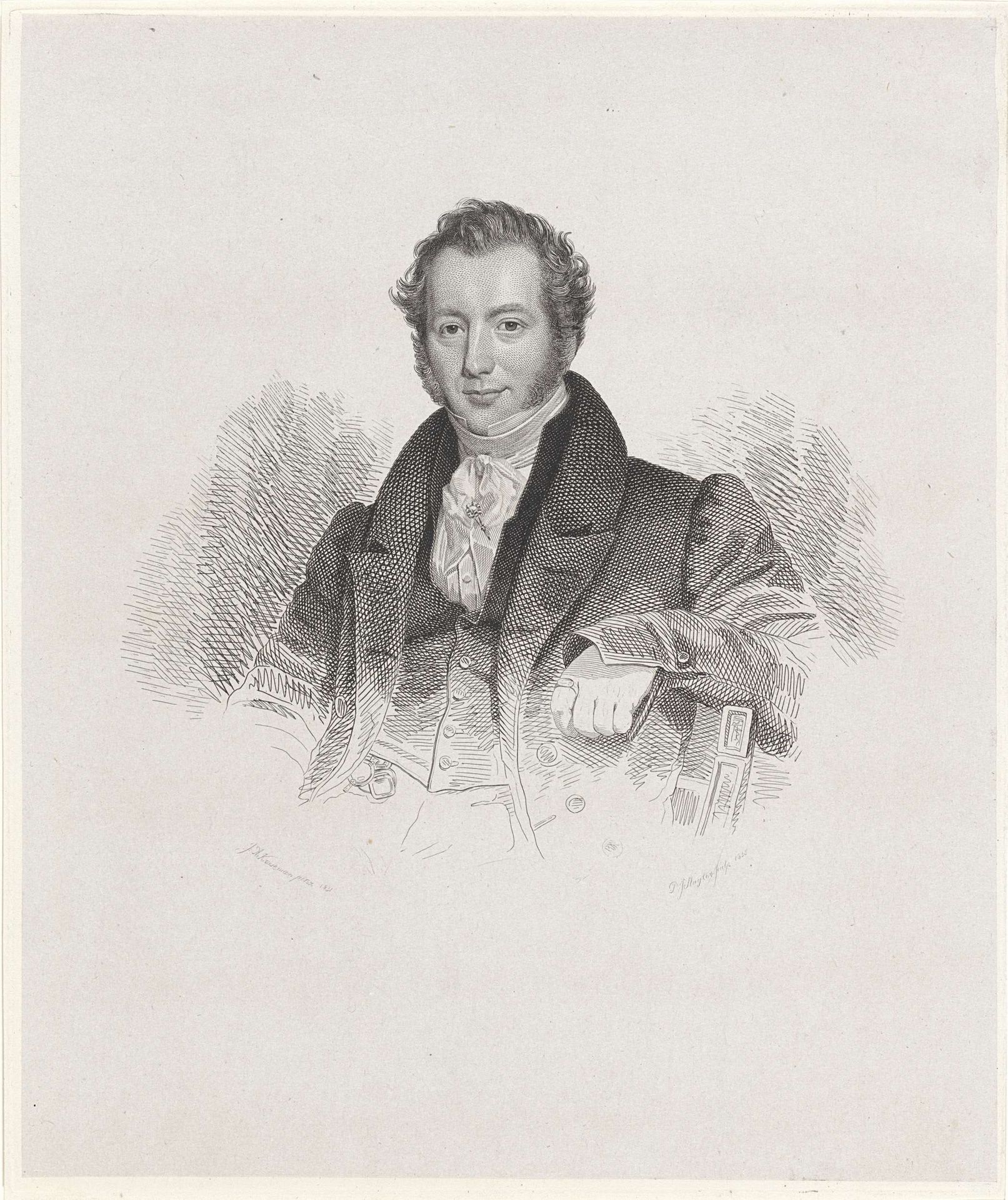 Portret van de arts Albert Jan Verbeek by Dirk Jurriaan Sluyter