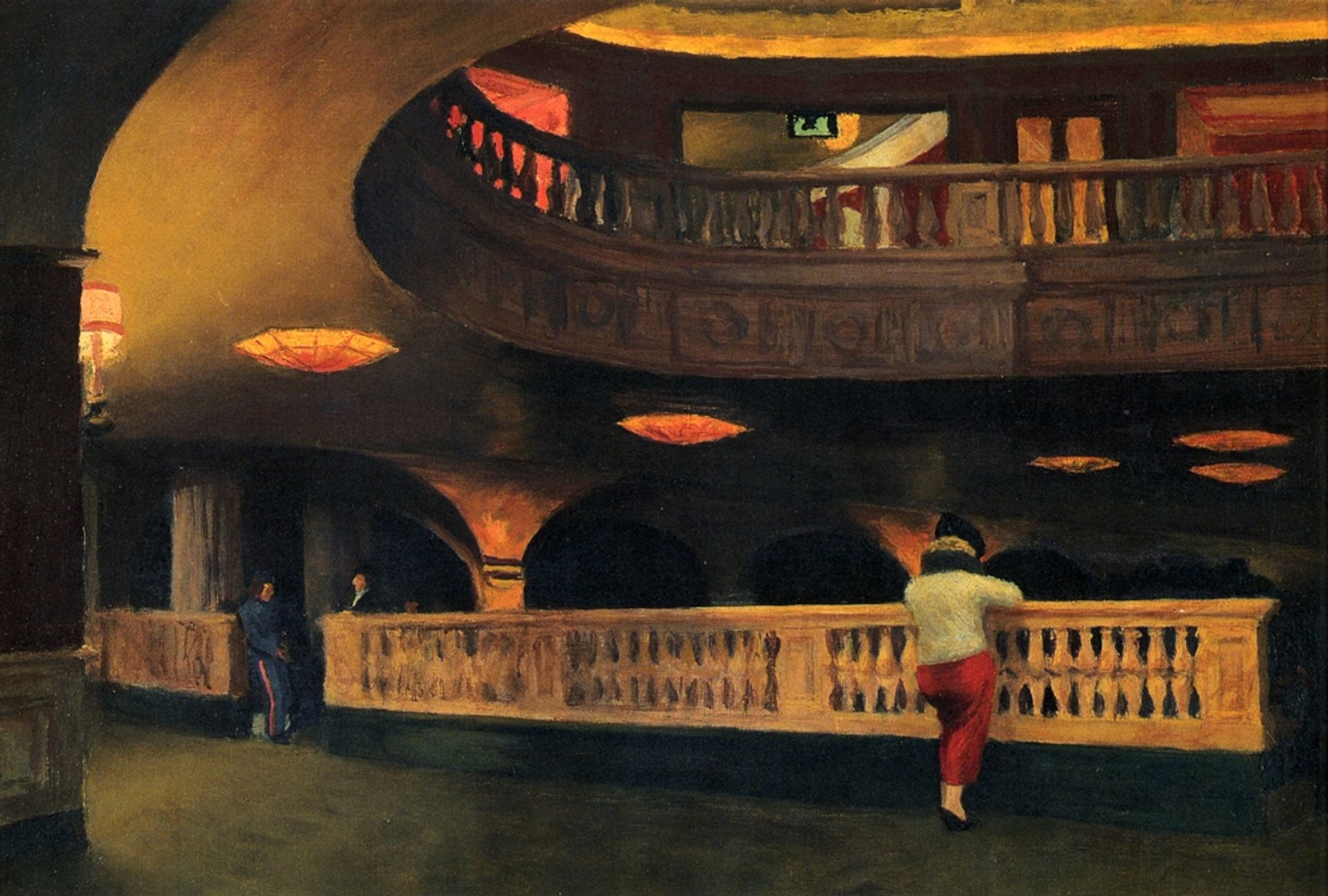 Sheridan Theatre by Edward Hopper